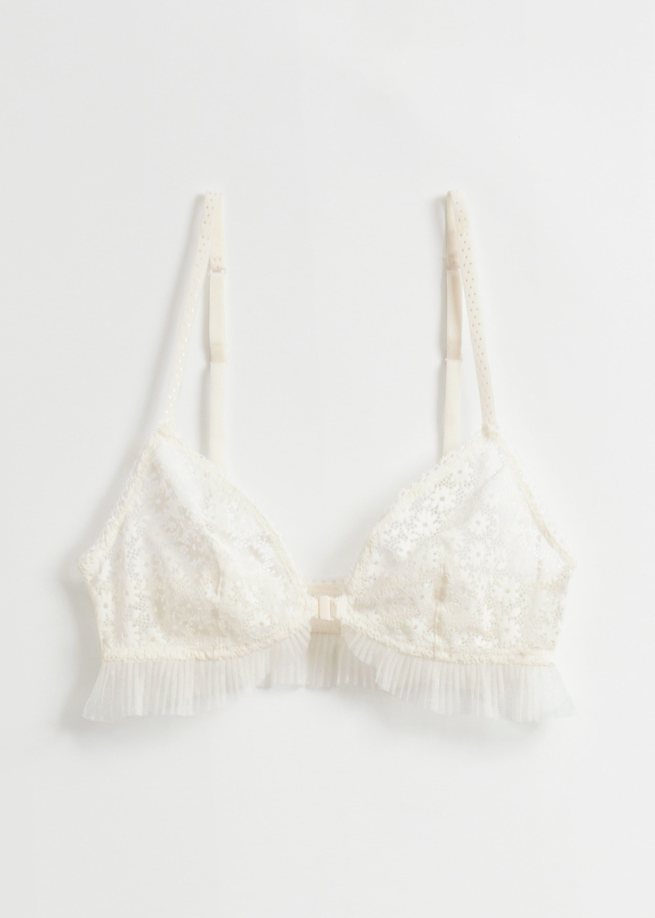 Soutien-gorge sans armatures plissé et froncé - Couleur crème - Still Life