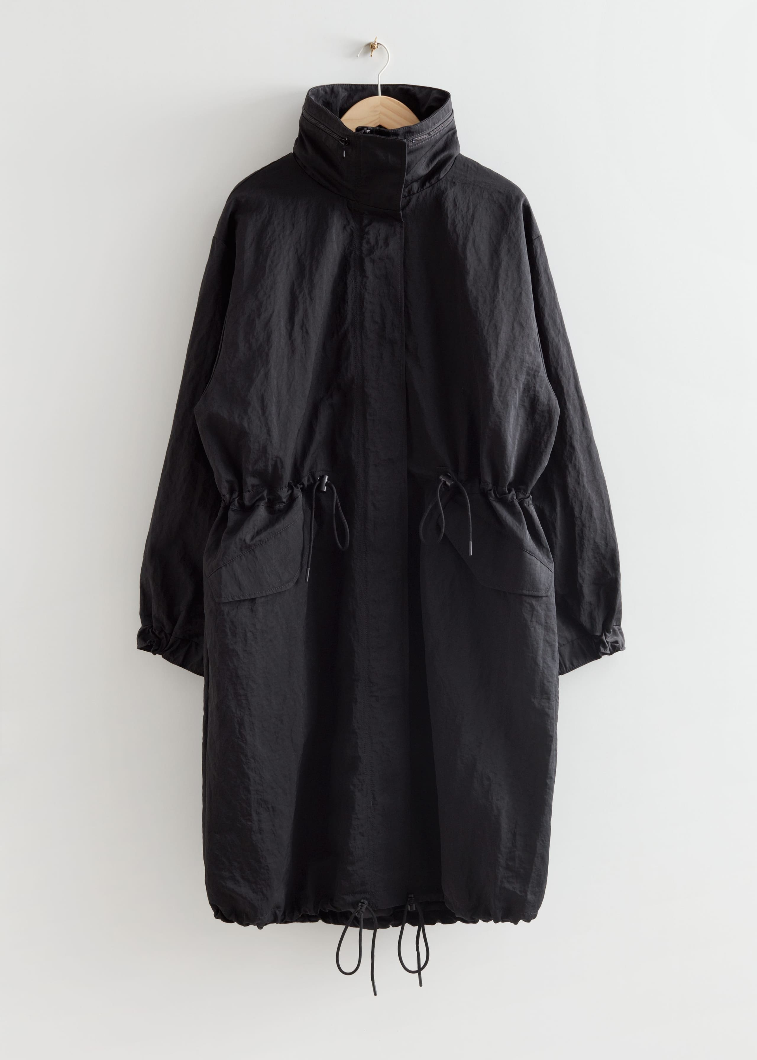 Parkas med dragsko