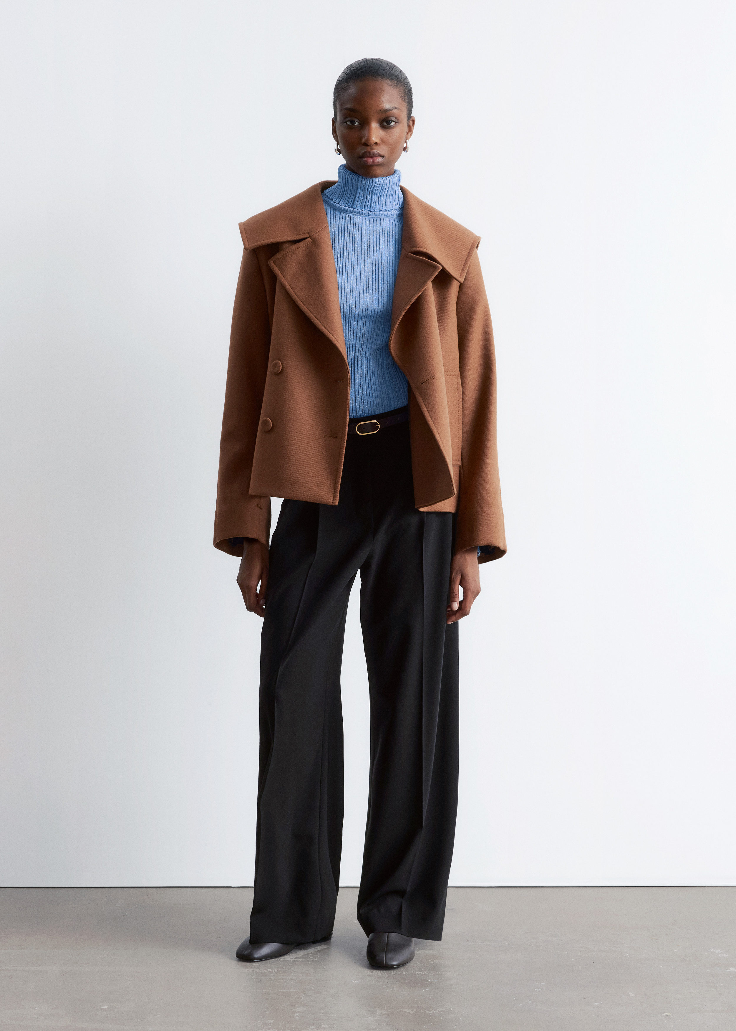 Pantalon habillé en laine