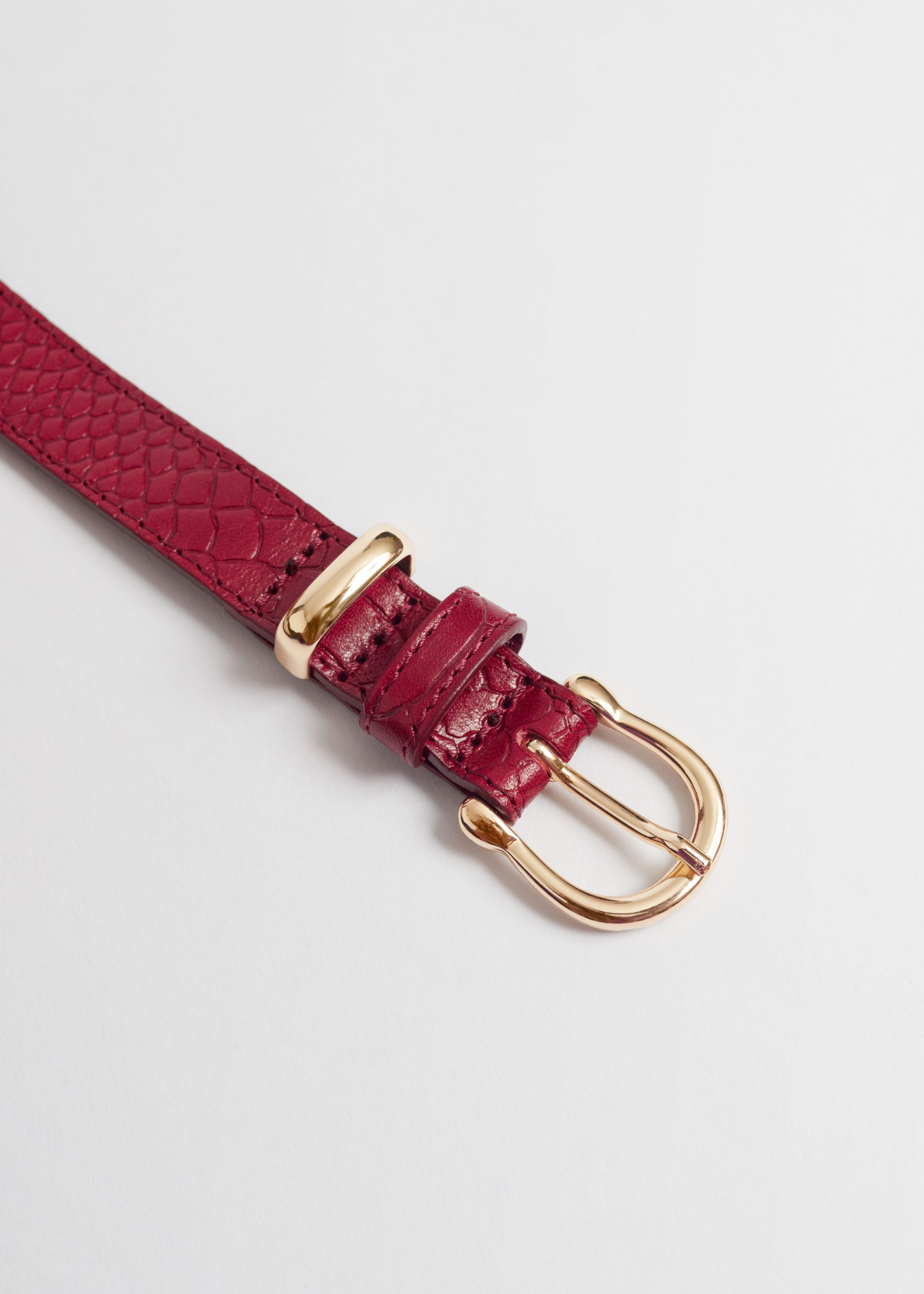 Leather Belt - {{variantName}} - Descriptive Detail
