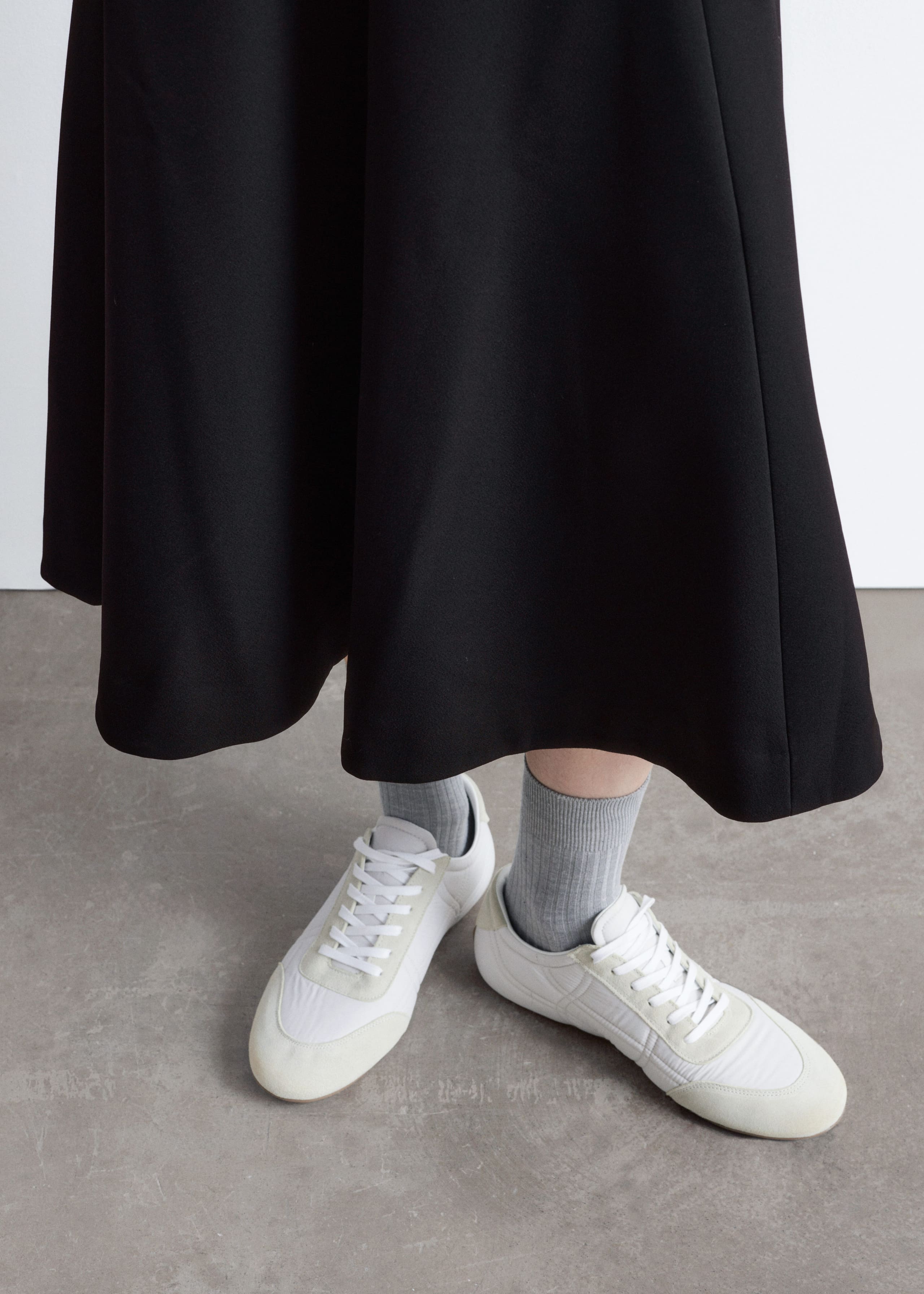 Image of Voluminous Midi Skirt