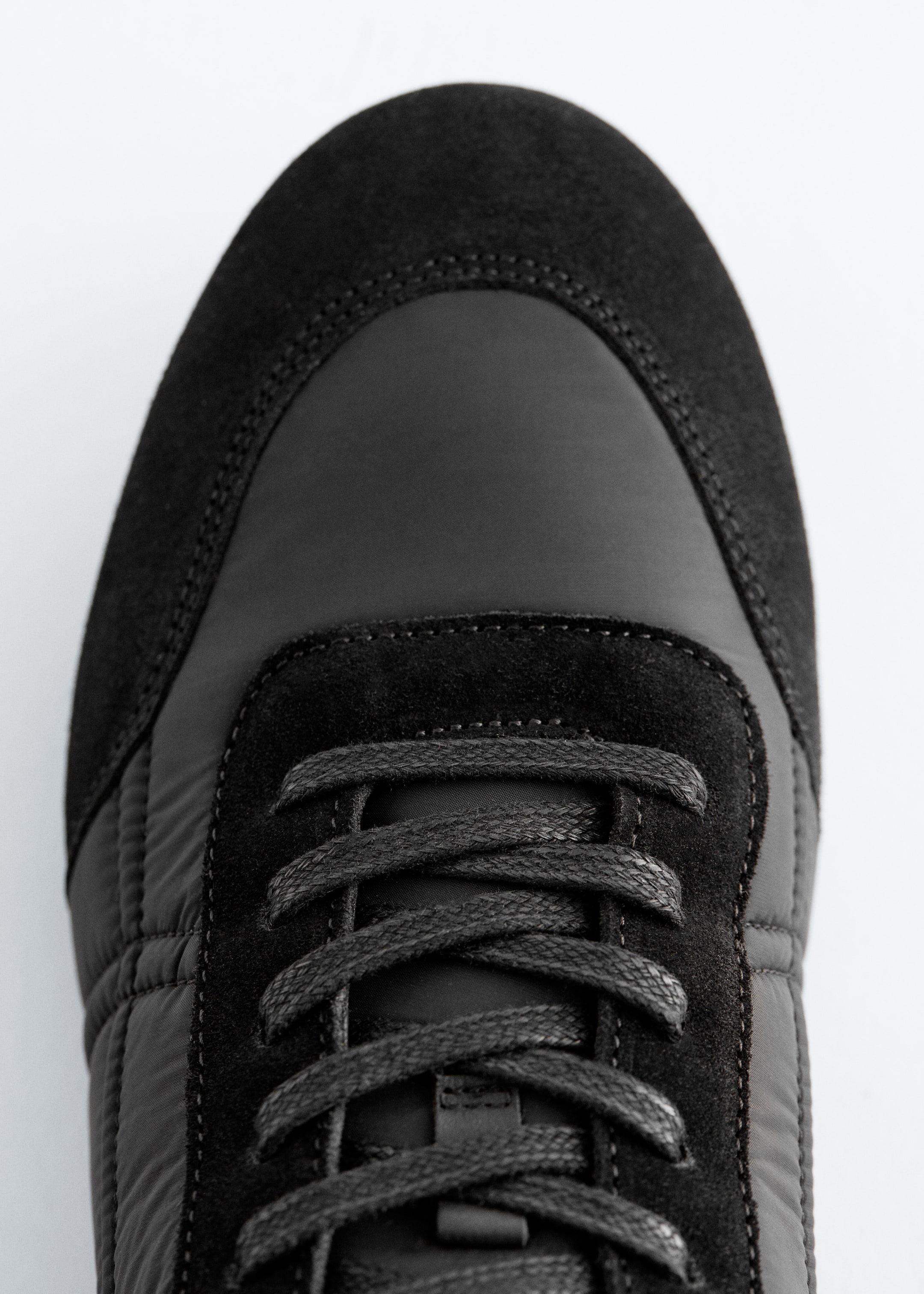 Agrandir l'image: Baskets à détails en daim - Noir - FEMME | H&M FR 7