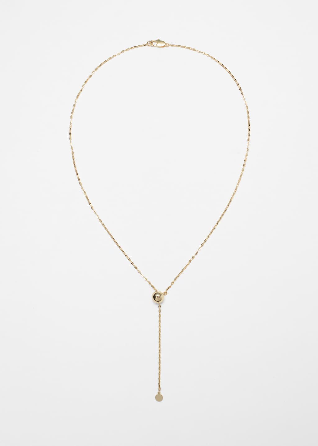 Minimalist Lariat Necklace
