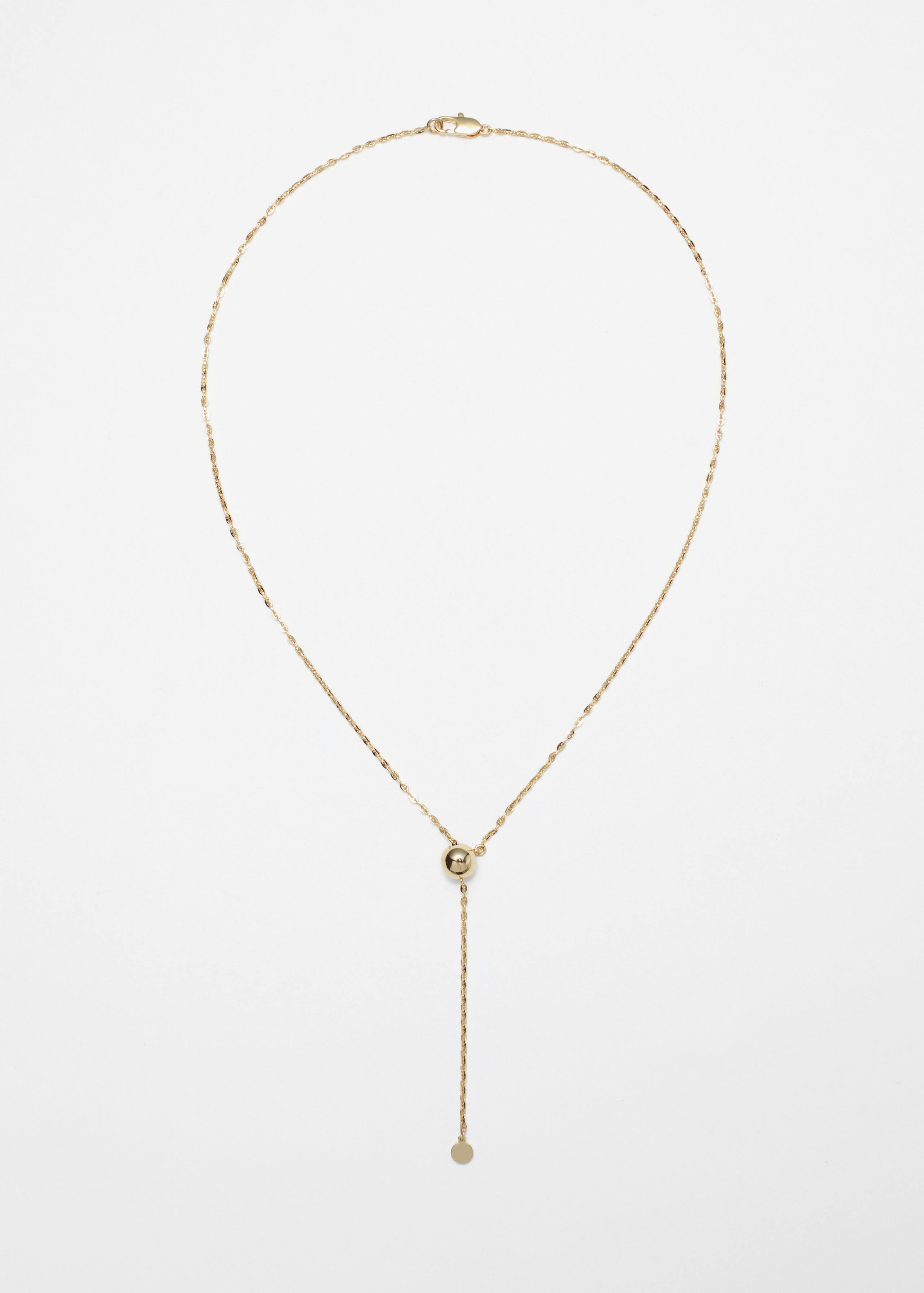 Collana Y Lariat Boho Con Pietra Di Luna Oro - Collana Minimalista A Goccia Per Donna