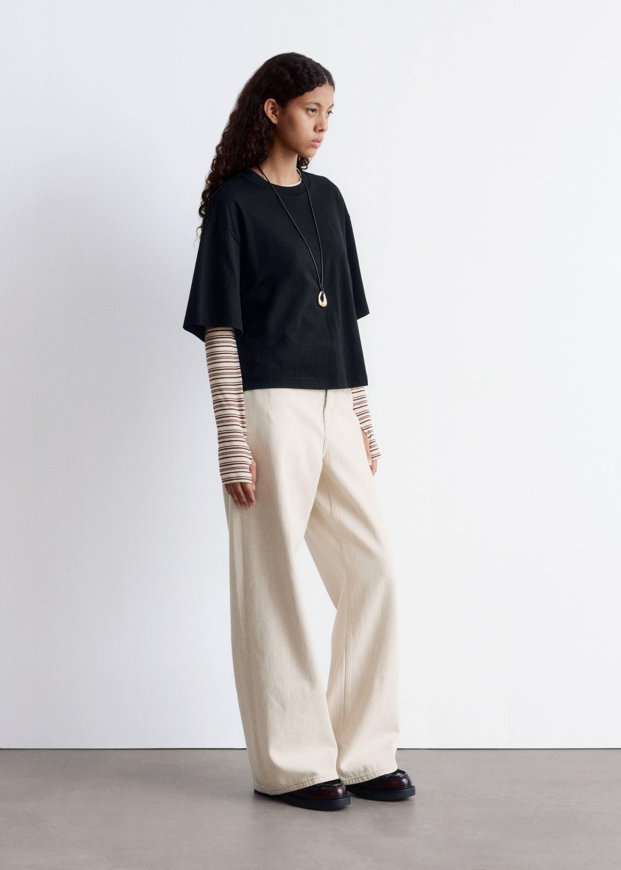 Grotere afbeelding bekijken: Boxy T-Shirt - Zwart - DAMES | H&M BE 7