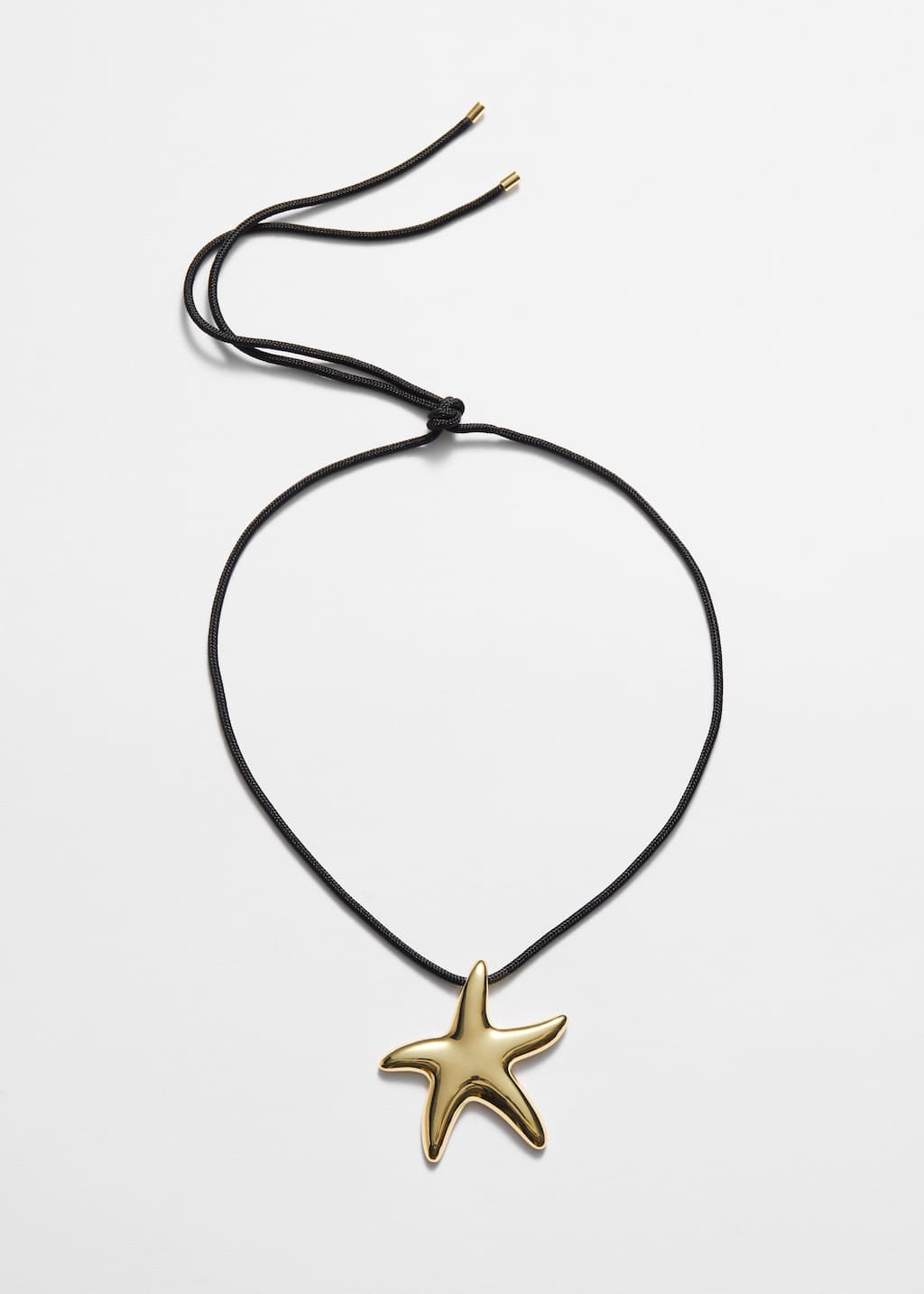 Collana con cordino e stella marina