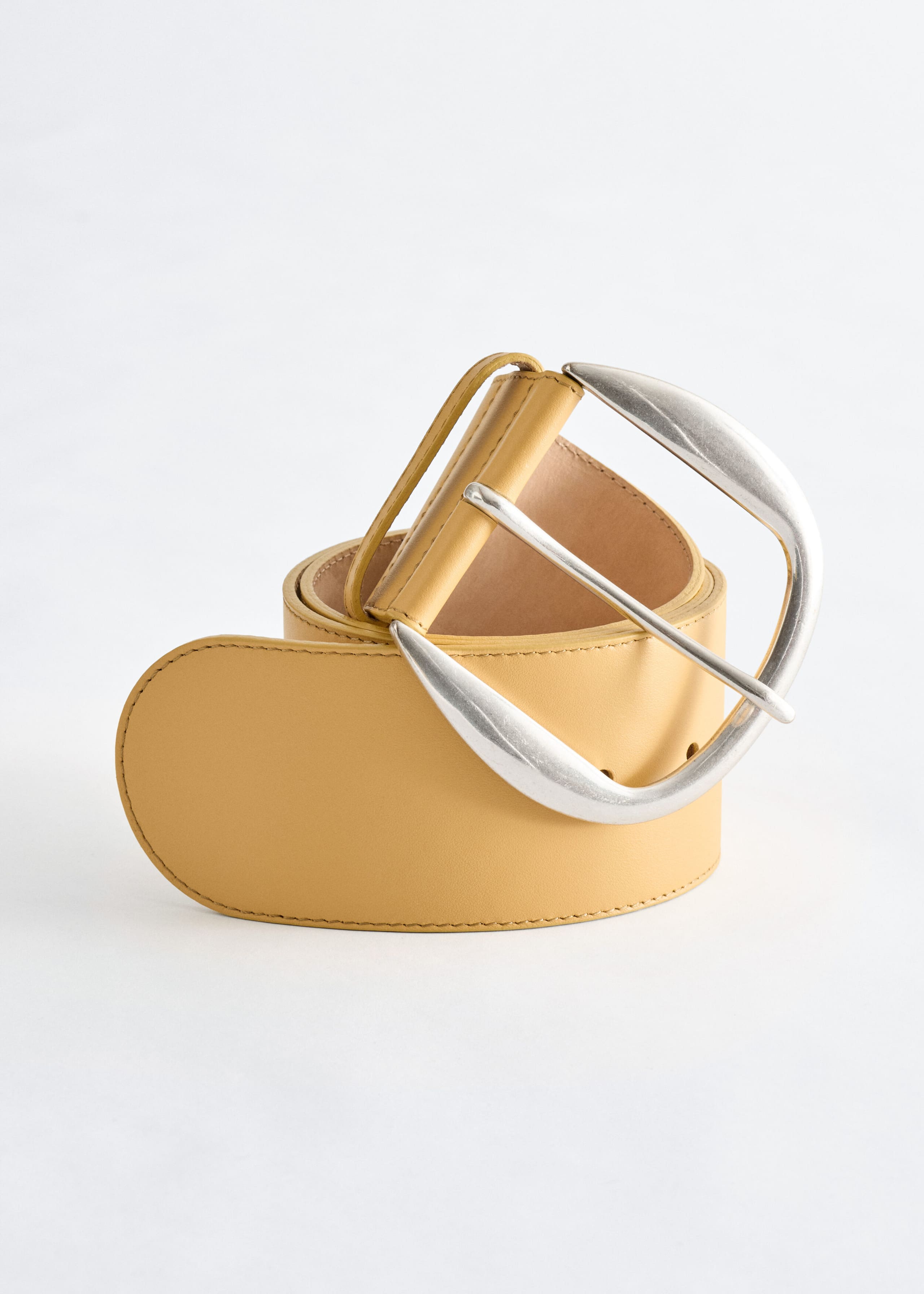 Image of Wide Leather Belt