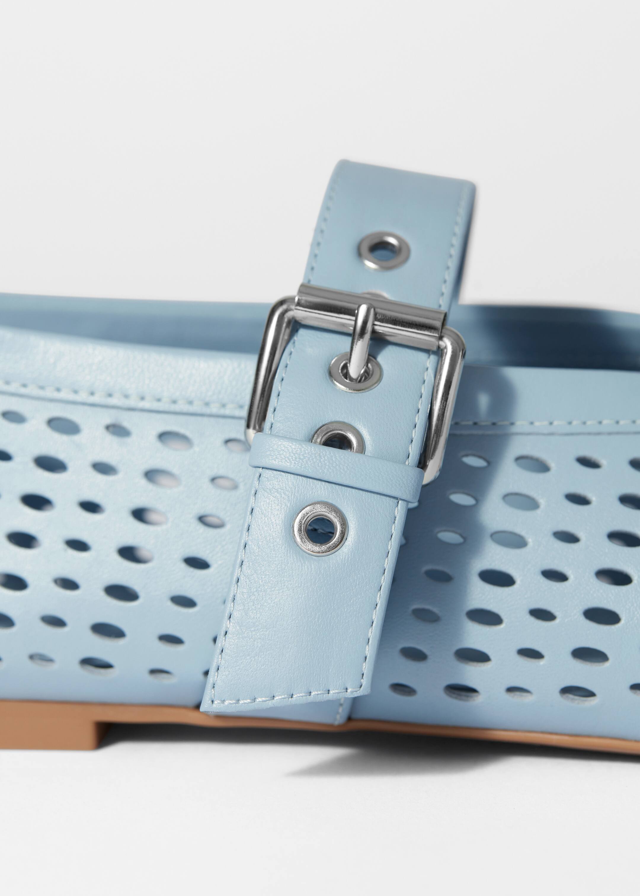 View larger image: Mary-Jane Ballet Flats - Baby blue - Ladies | H&M GB 5