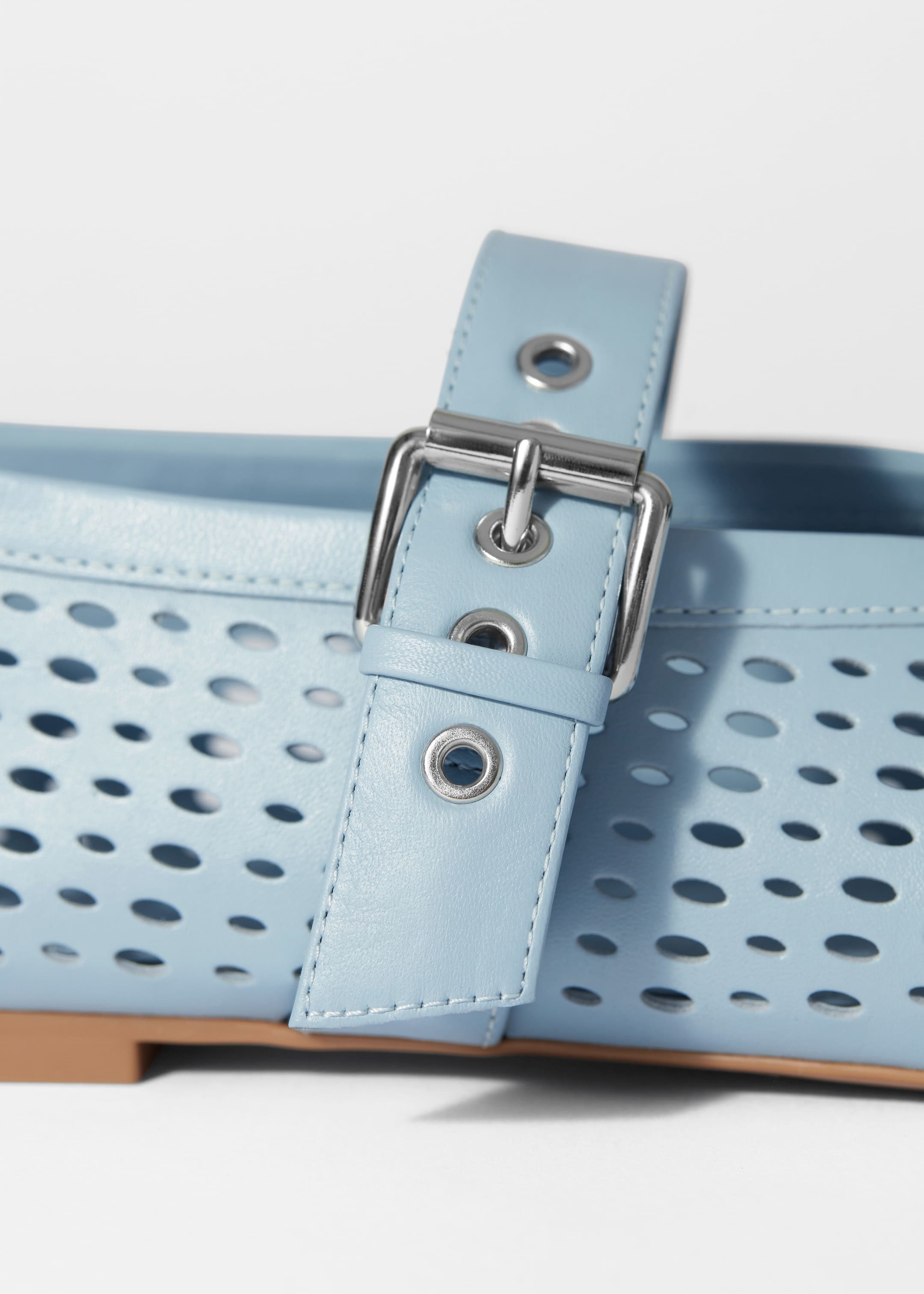 View larger image: Mary-Jane Ballet Flats - Baby blue - Ladies | H&M GB 6