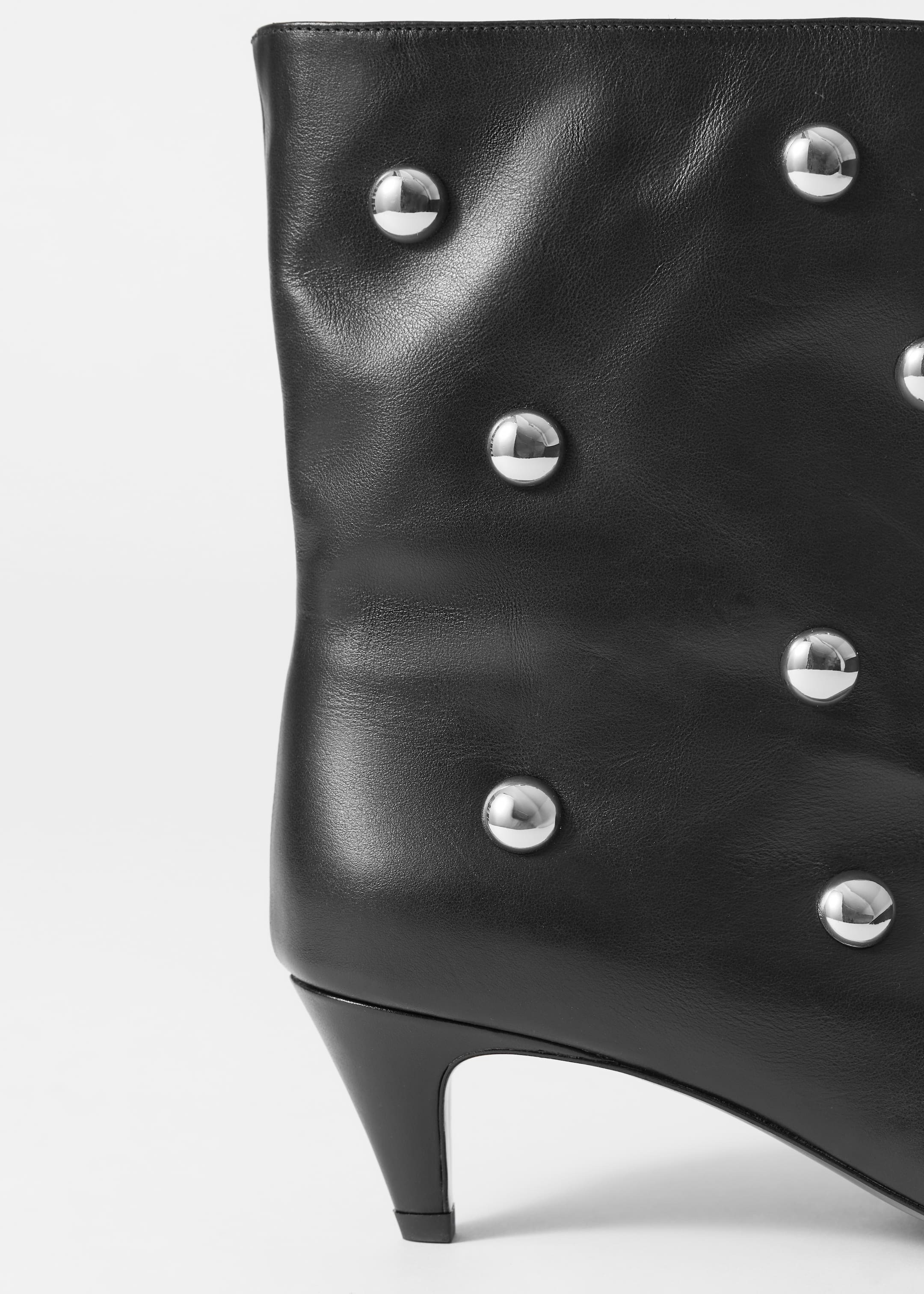 View larger image: Wide-Shaft Ankle Boots - Black/Silver - Ladies | H&M GB 4