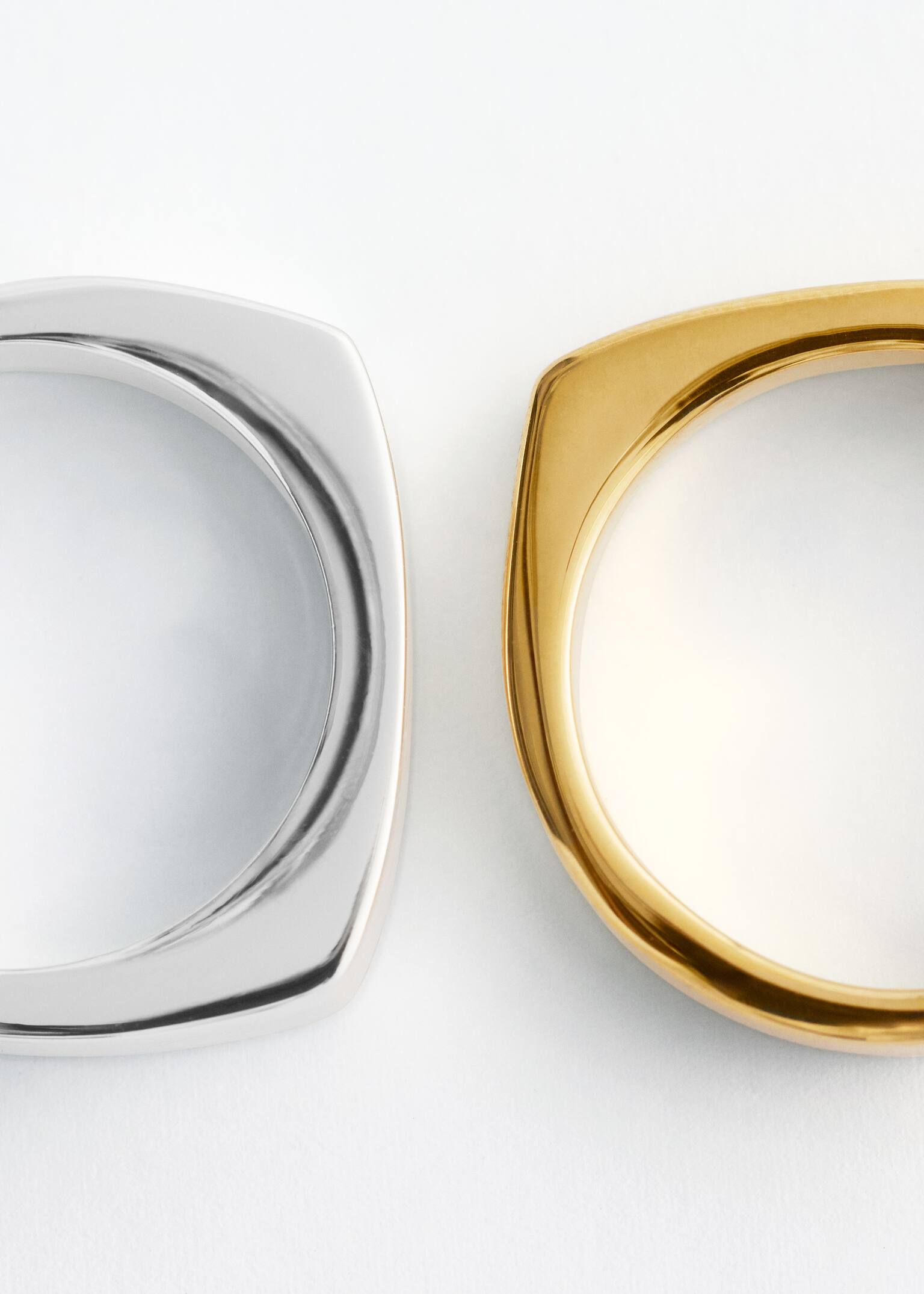2-Pack Ring Set - Gold/Silver - 4