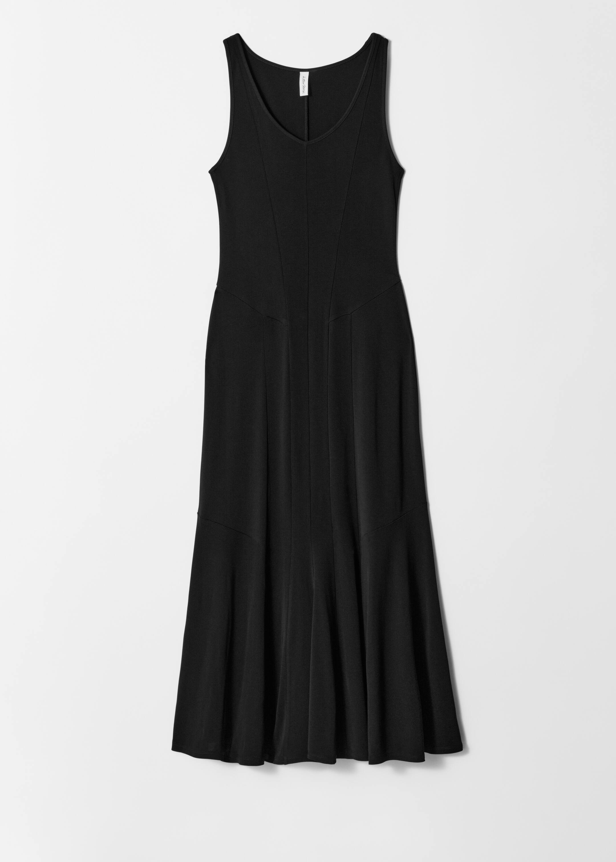 Größeres Bild anzeigen: Maxikleid mit Schnittnähten - Schwarz - Ladies | H&M AT 6