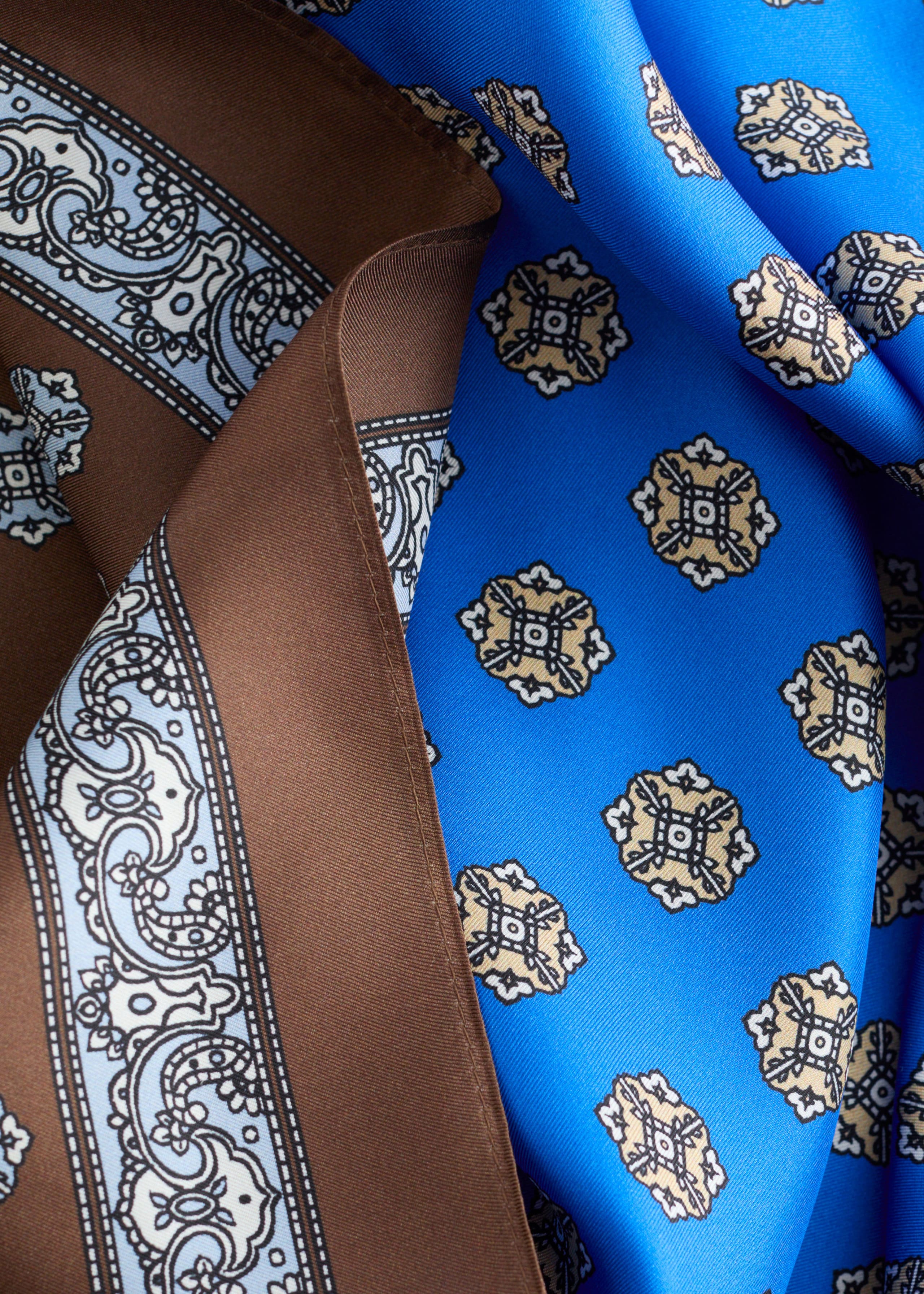 Image of Silk Scarf Halter Top