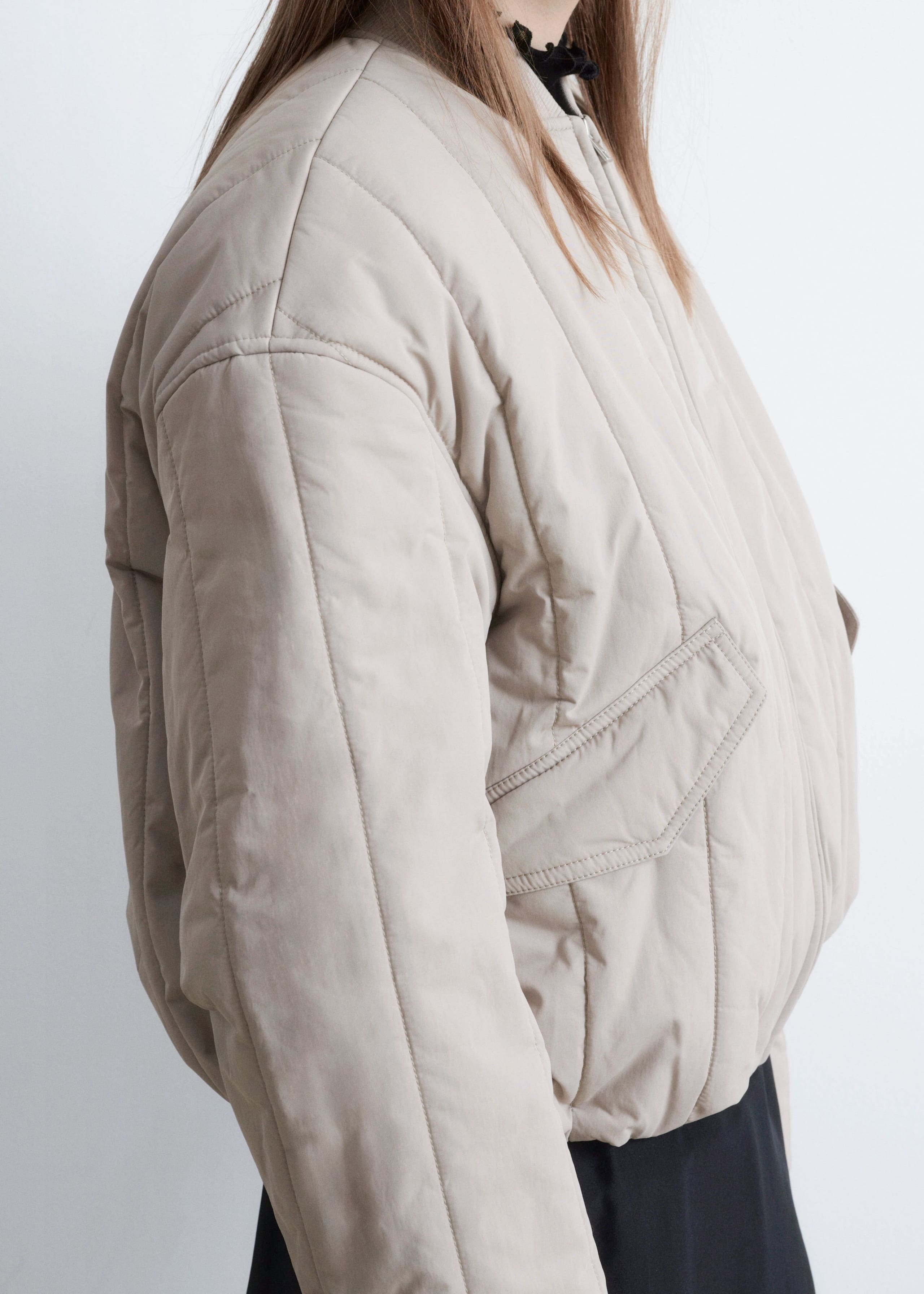 Image of Oversized Bomber Jacket