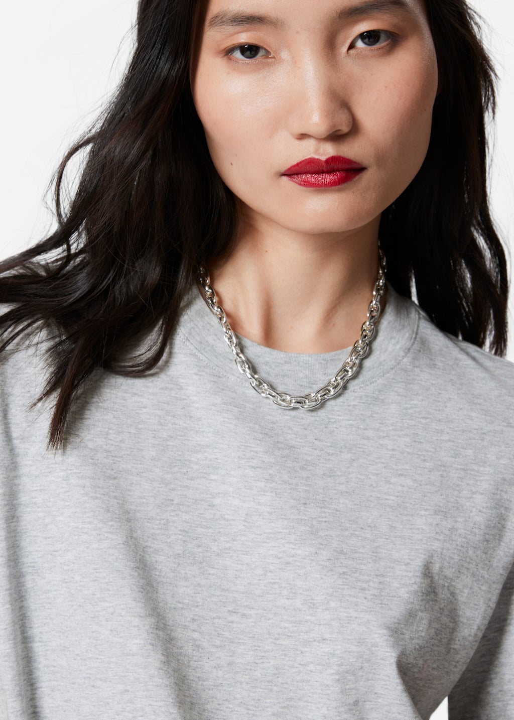 Collana a catena - Oro - Lookbook