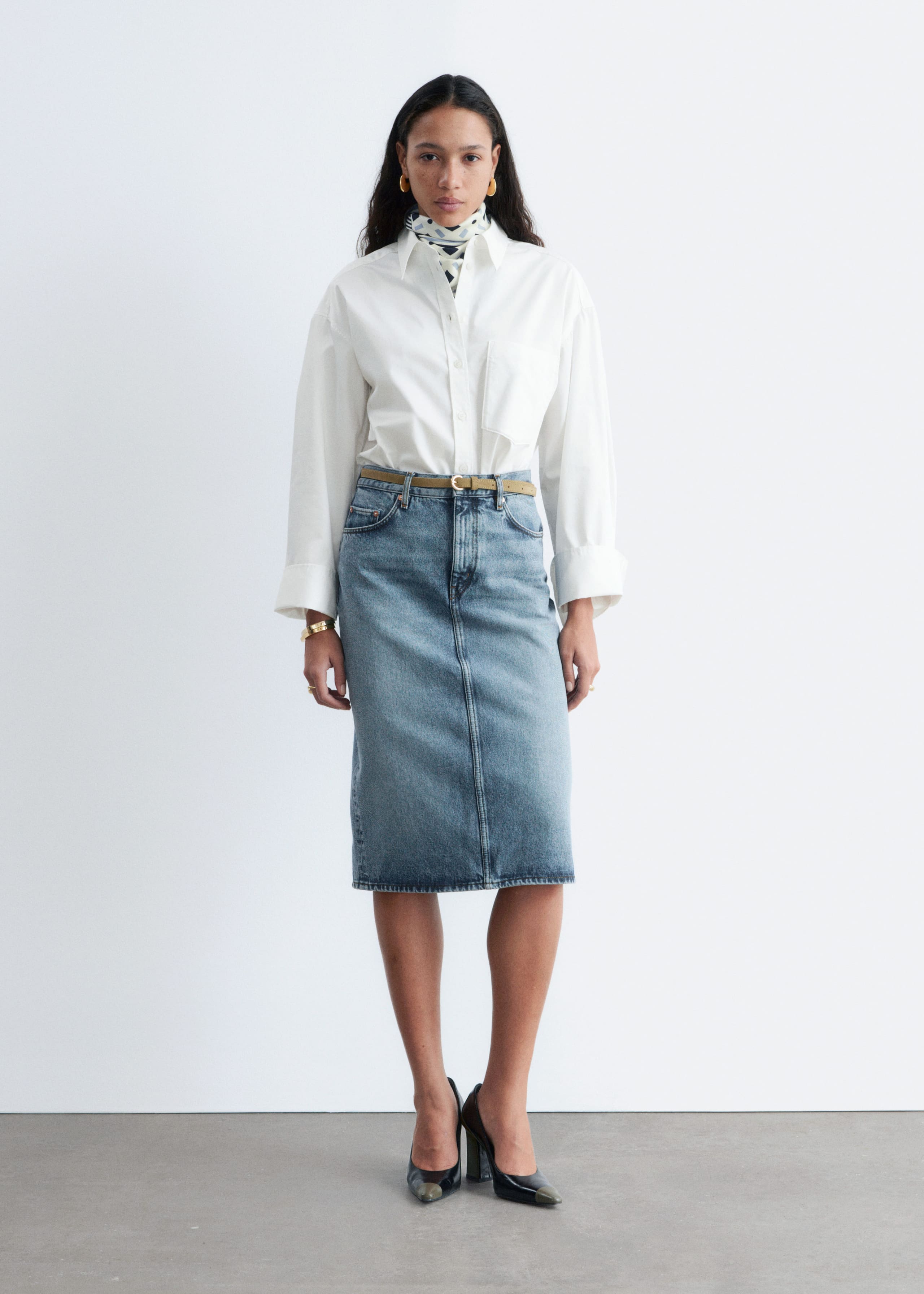 Image of Bomullsskjorta