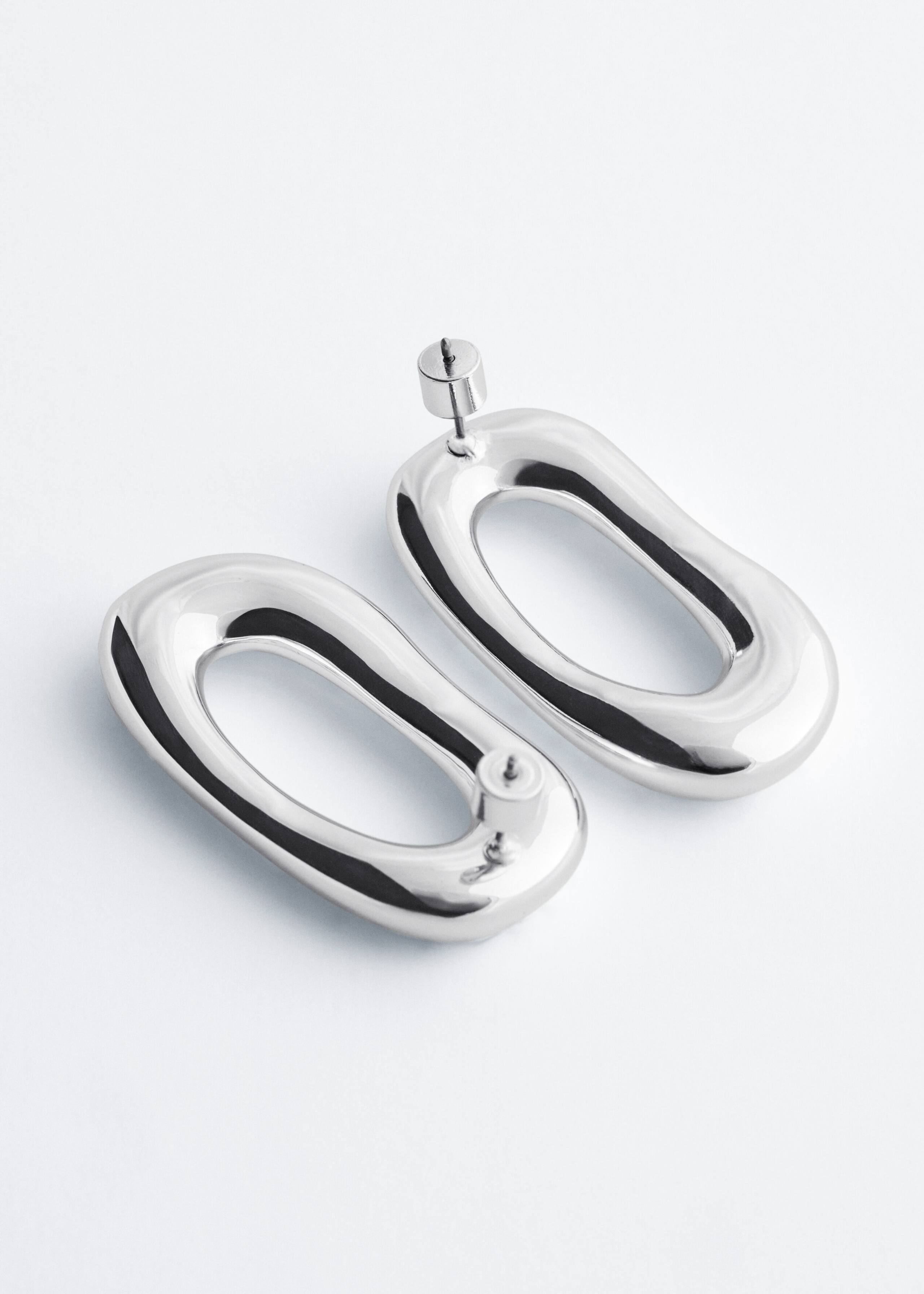 Cutout Brass Earrings - {{variantName}} - Descriptive Detail