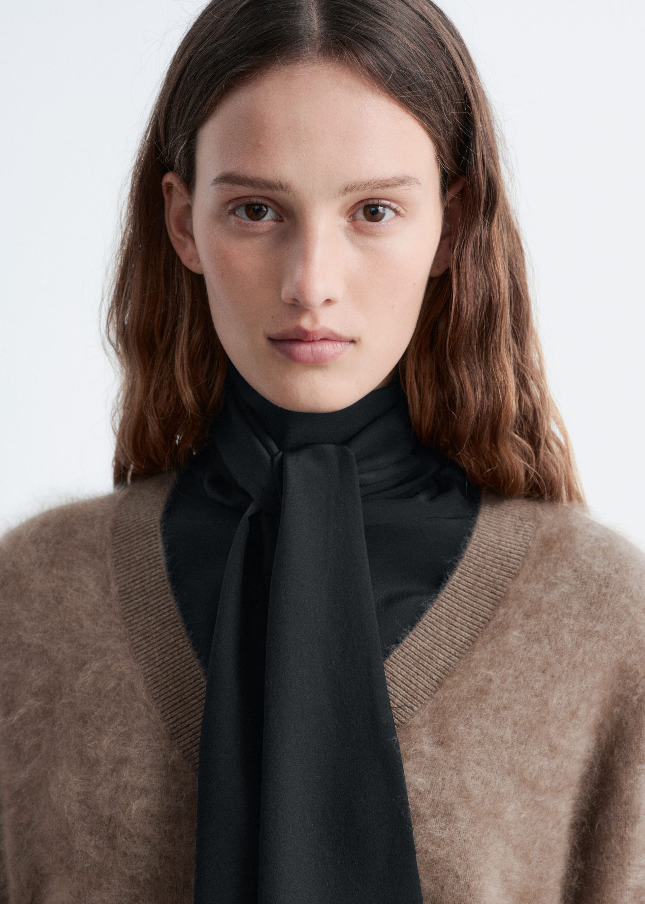 Image of Cropped Cashmere Cardigan