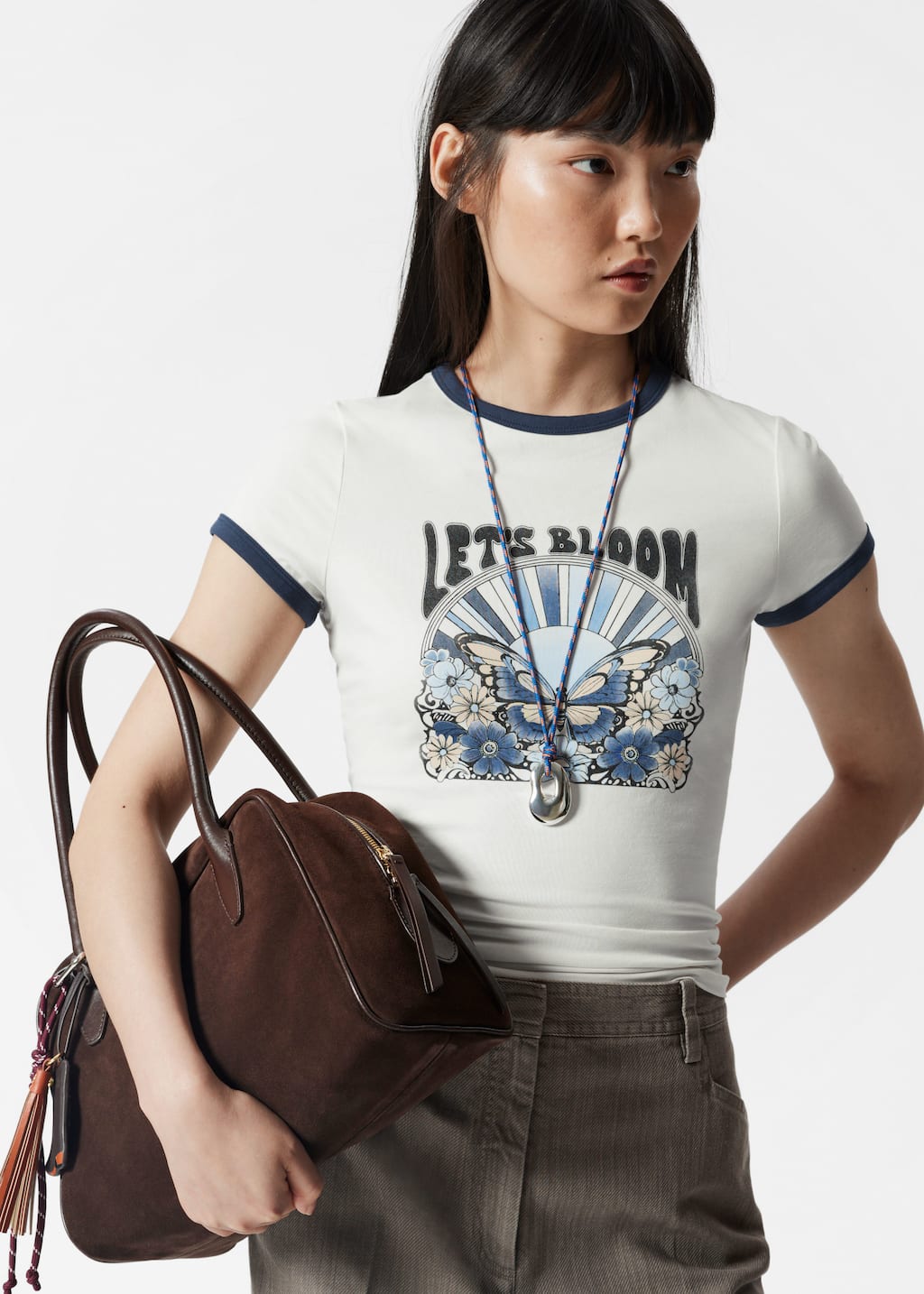 Image of Cap-Sleeve T-shirt