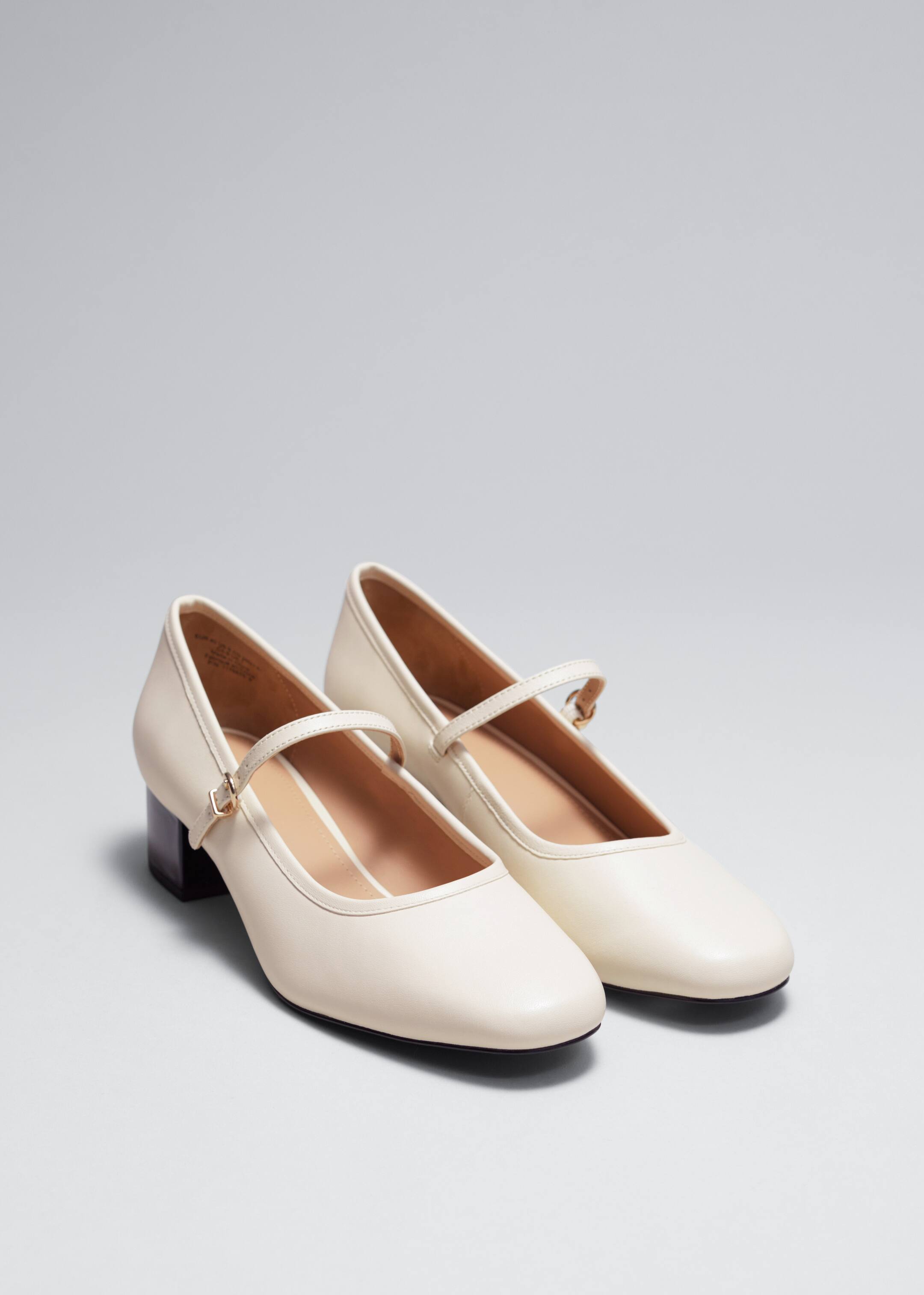 Ingrandisci l'immagine: Mary Jane Pumps - Cream - DONNA | H&M CH 2