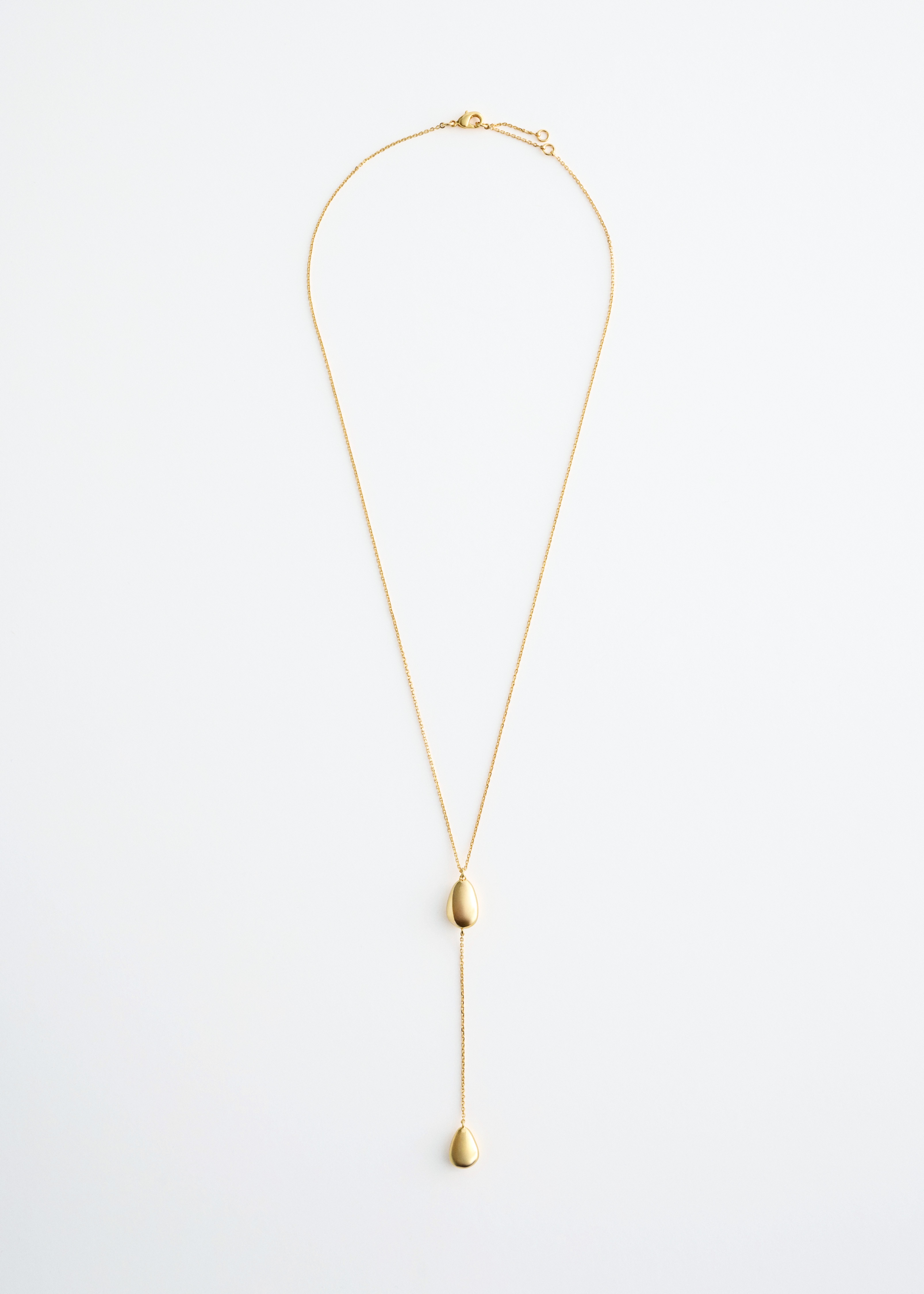 Long collier avec pendentifs - Doré/Argenté/Vert/Doré