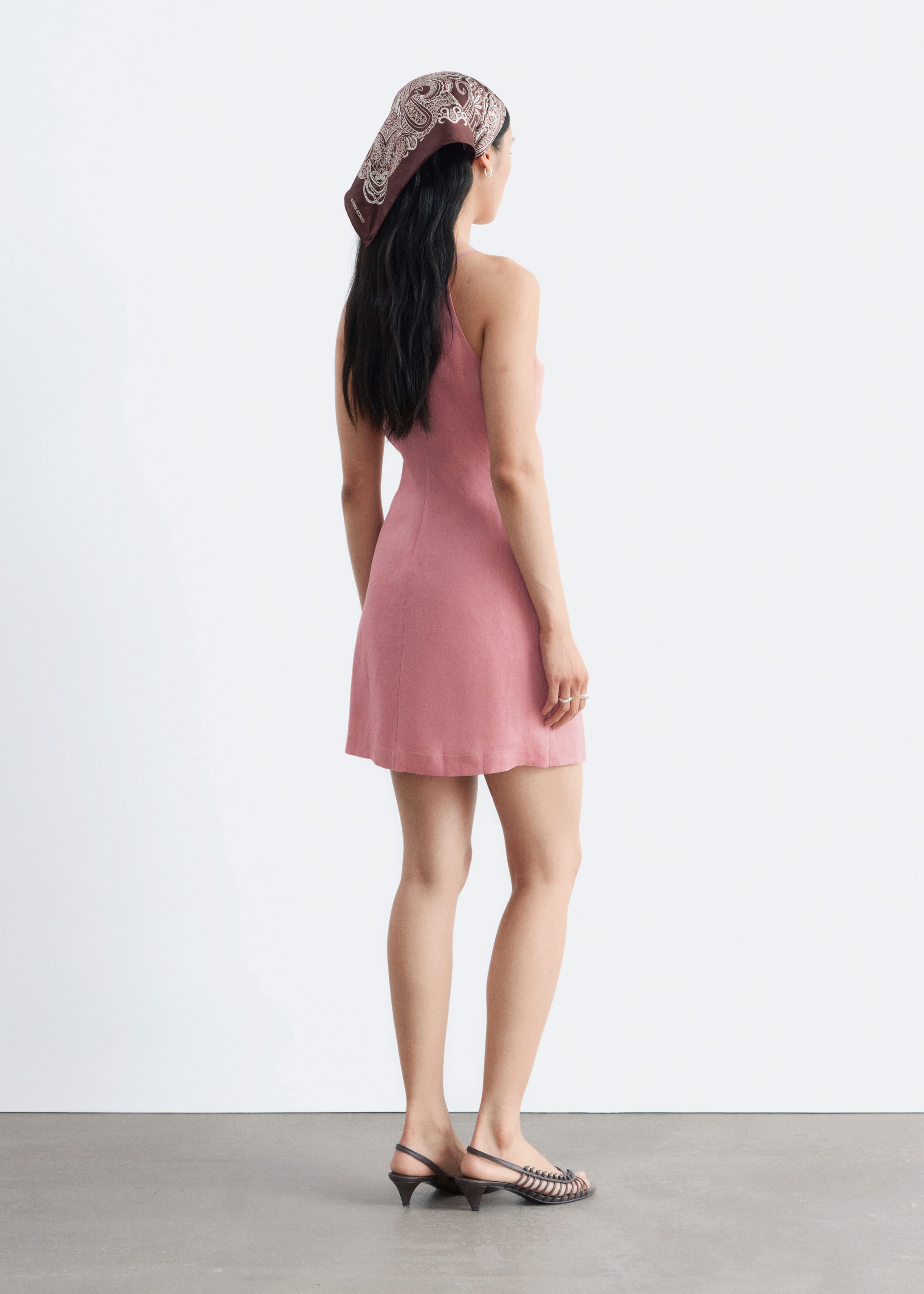 Image of Linen Mini Dress