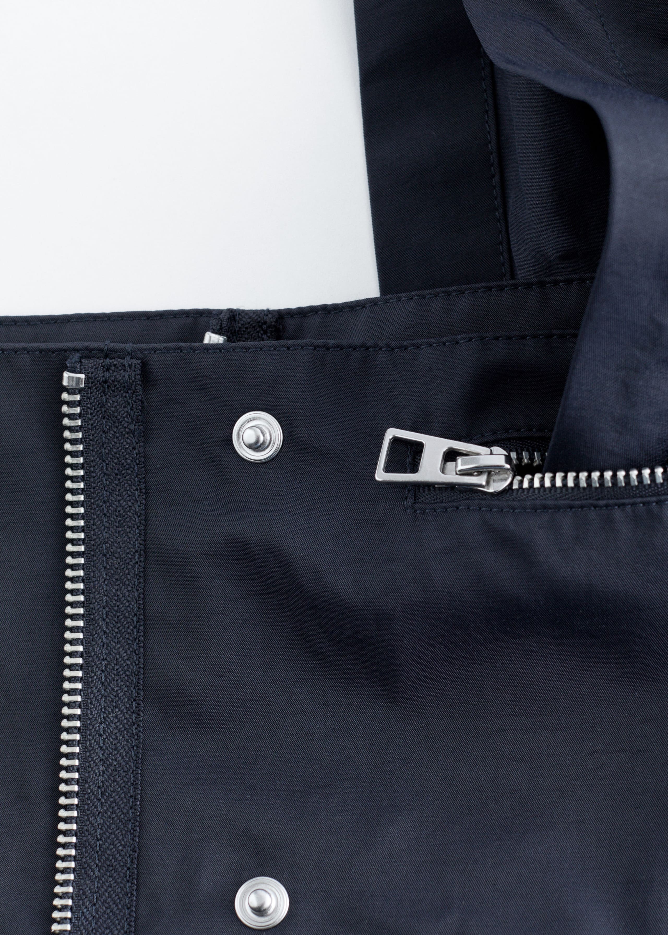 Image of Drawstring Parka Coat