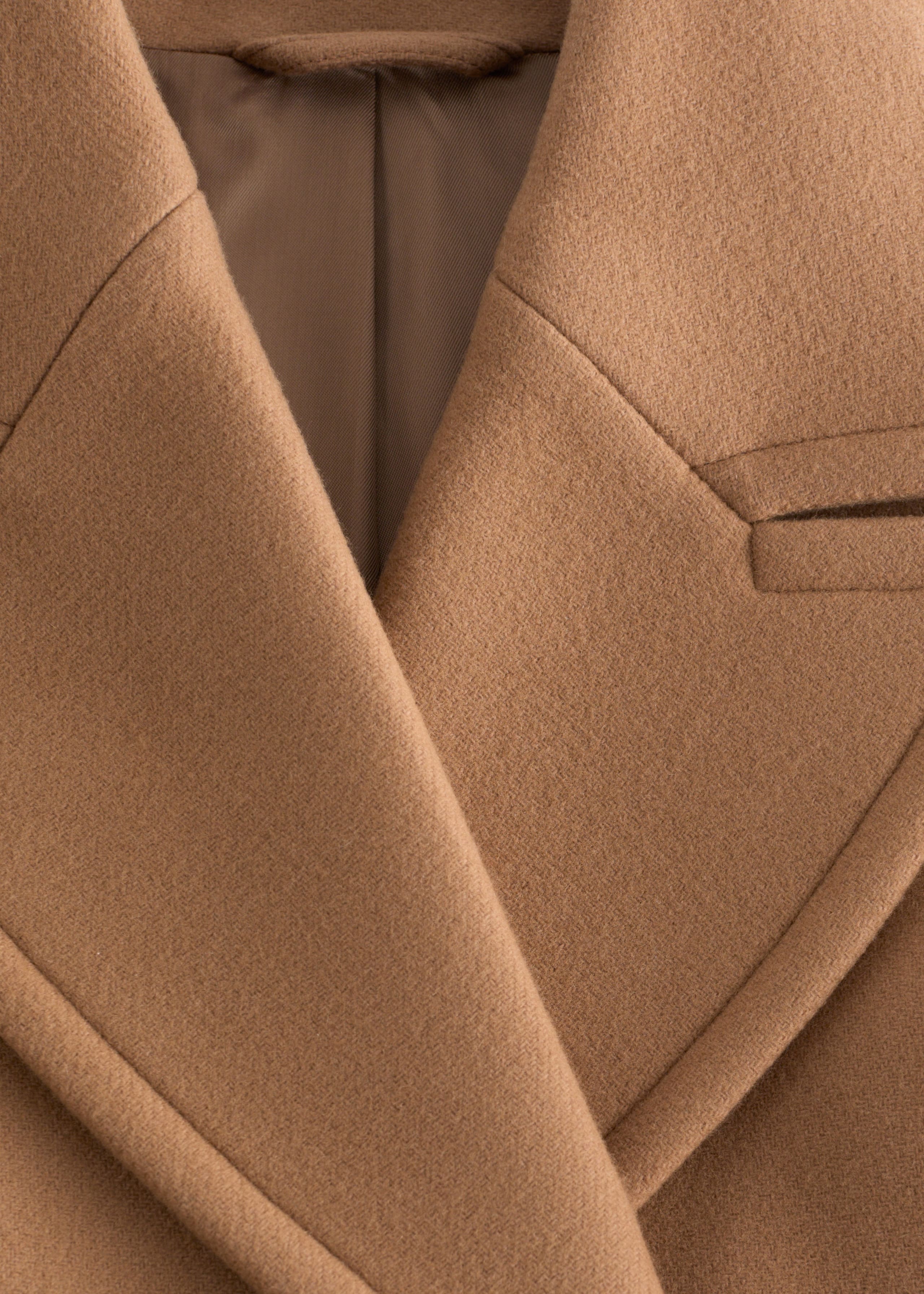 Image of Tailored Wool Pea Coat