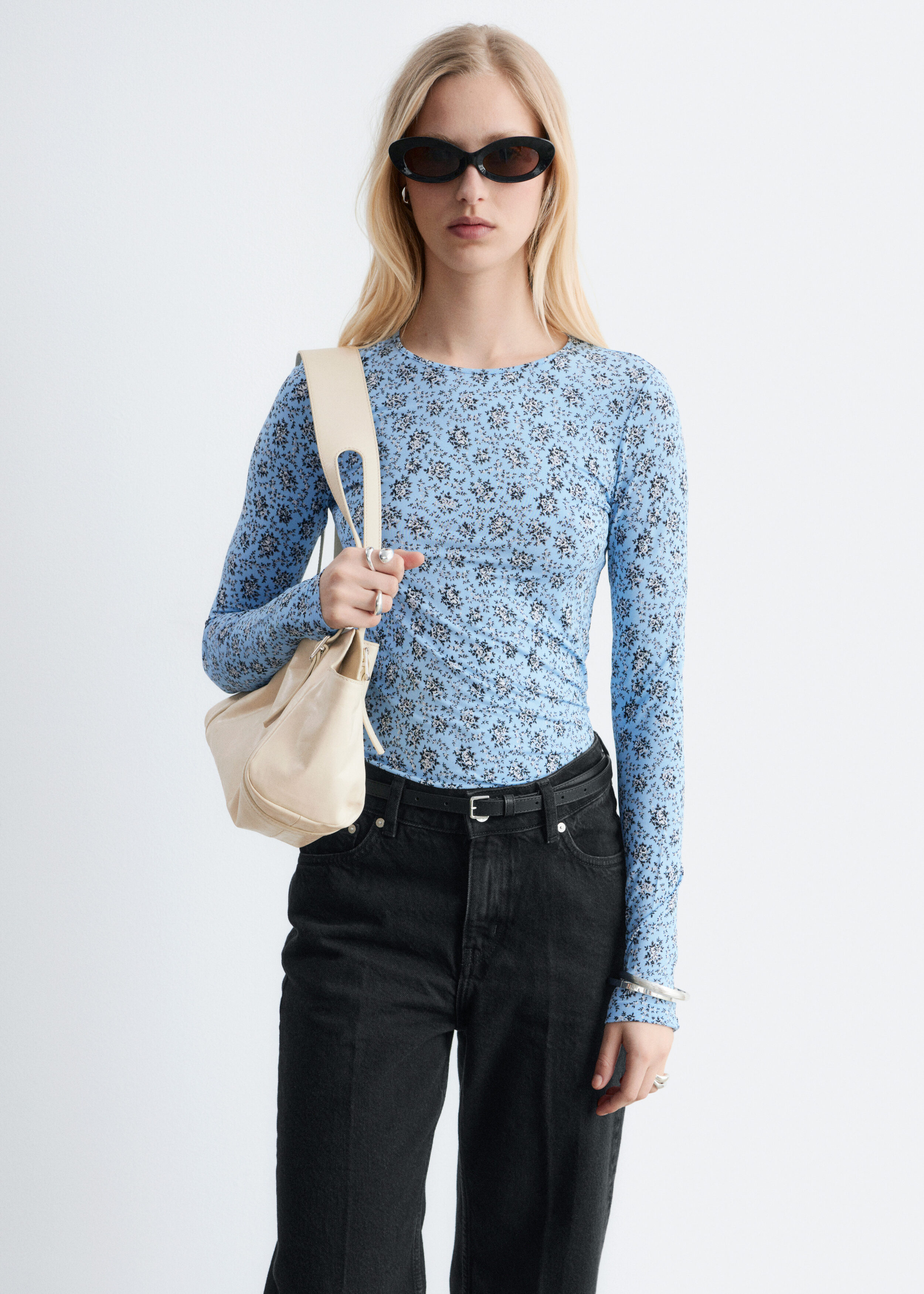 Long-Sleeve Jersey Top