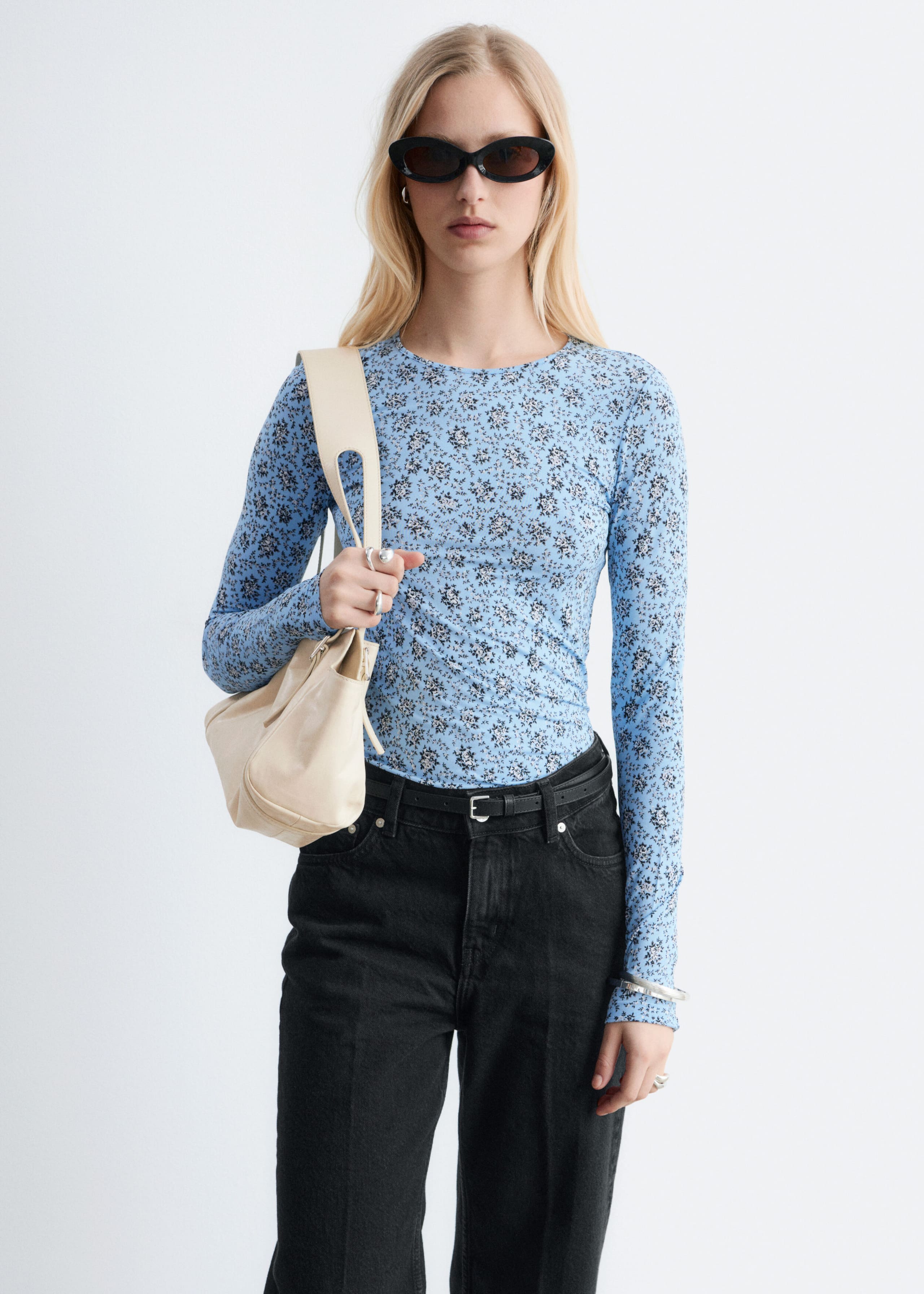 Image of Long-Sleeve Jersey Top