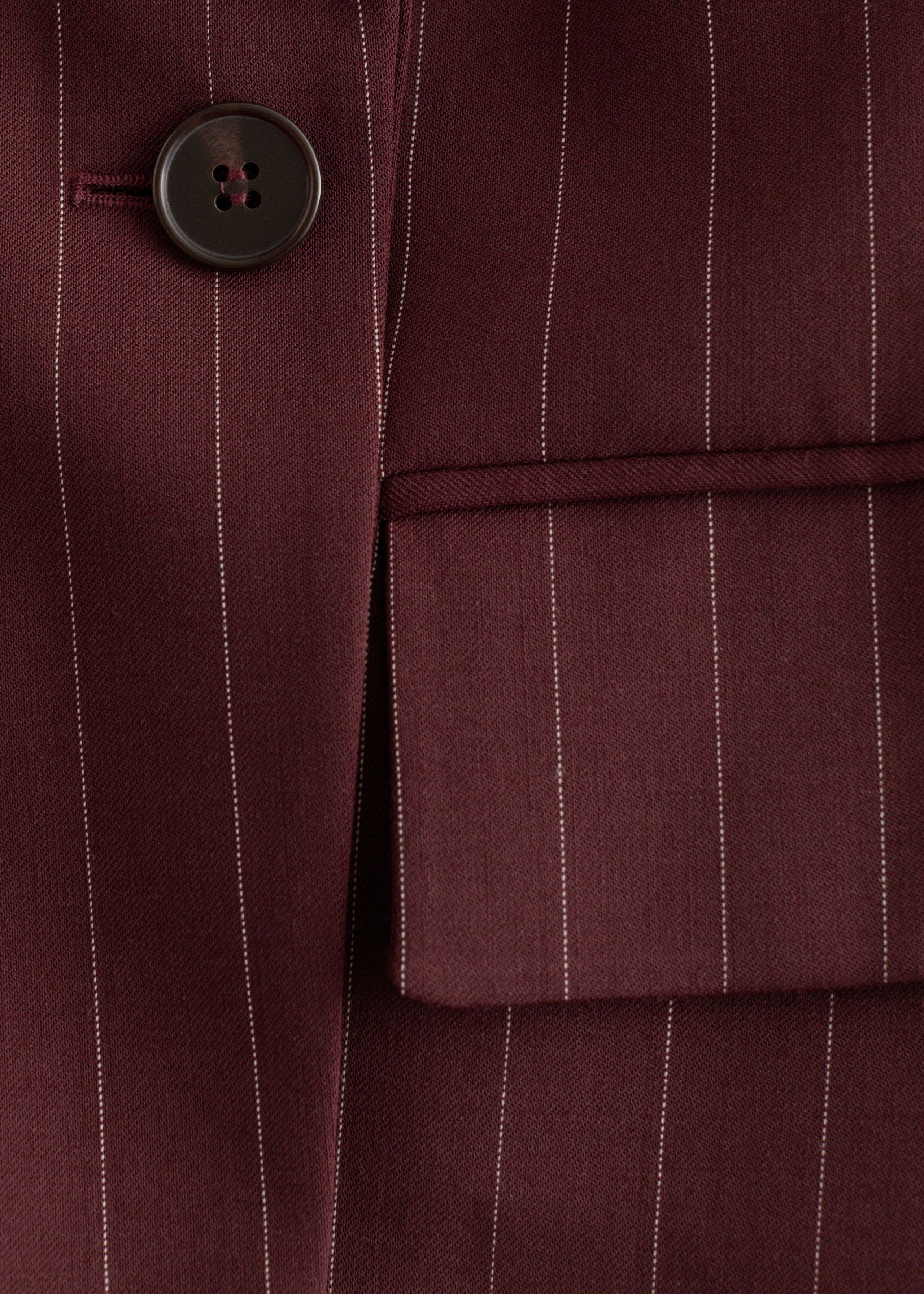Image of Doppelreihiger Blazer aus Wolle
