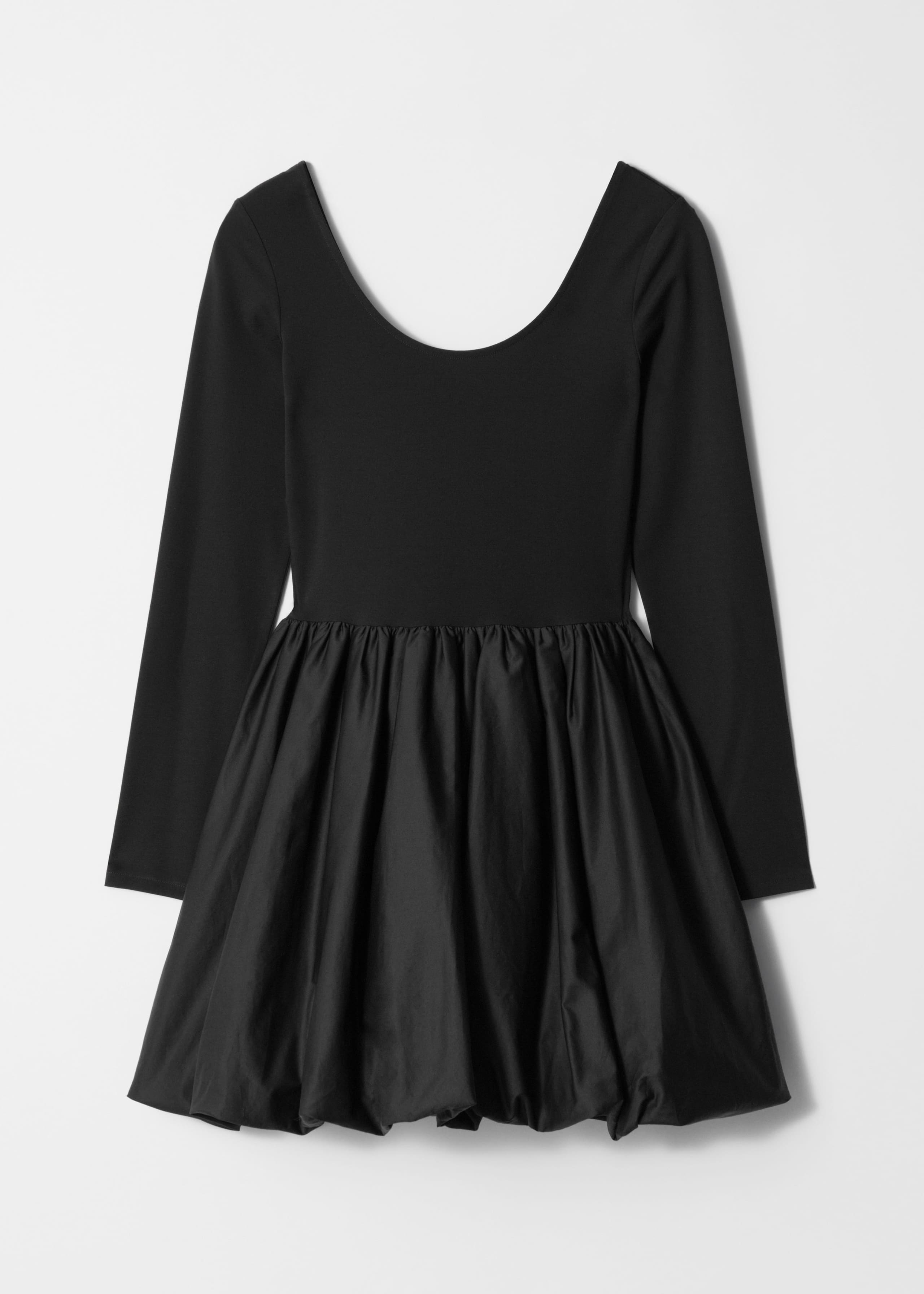 Bubble Mini Dress - Black - Still Life