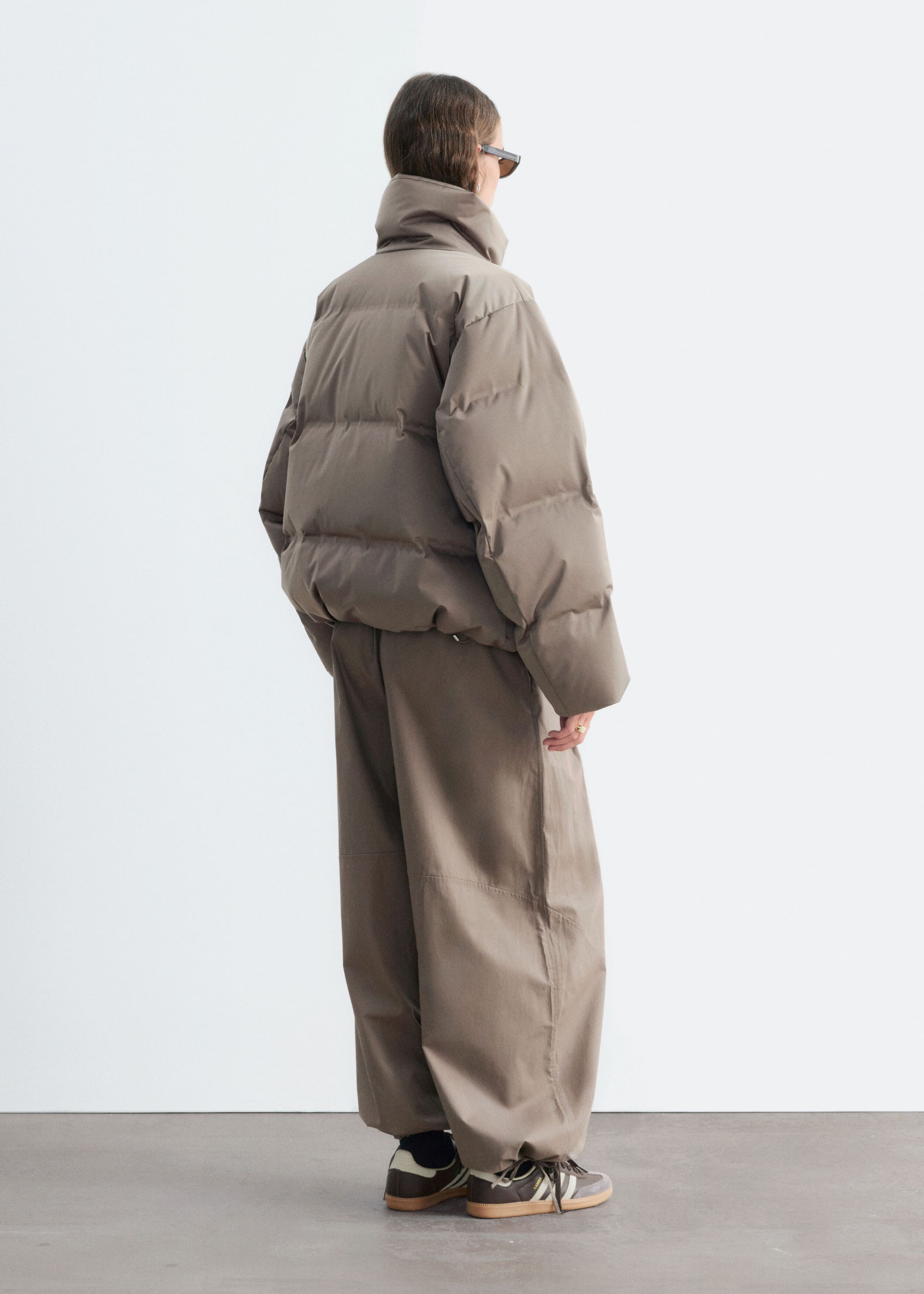 Down Puffer Jacket - Mole - Lookbook