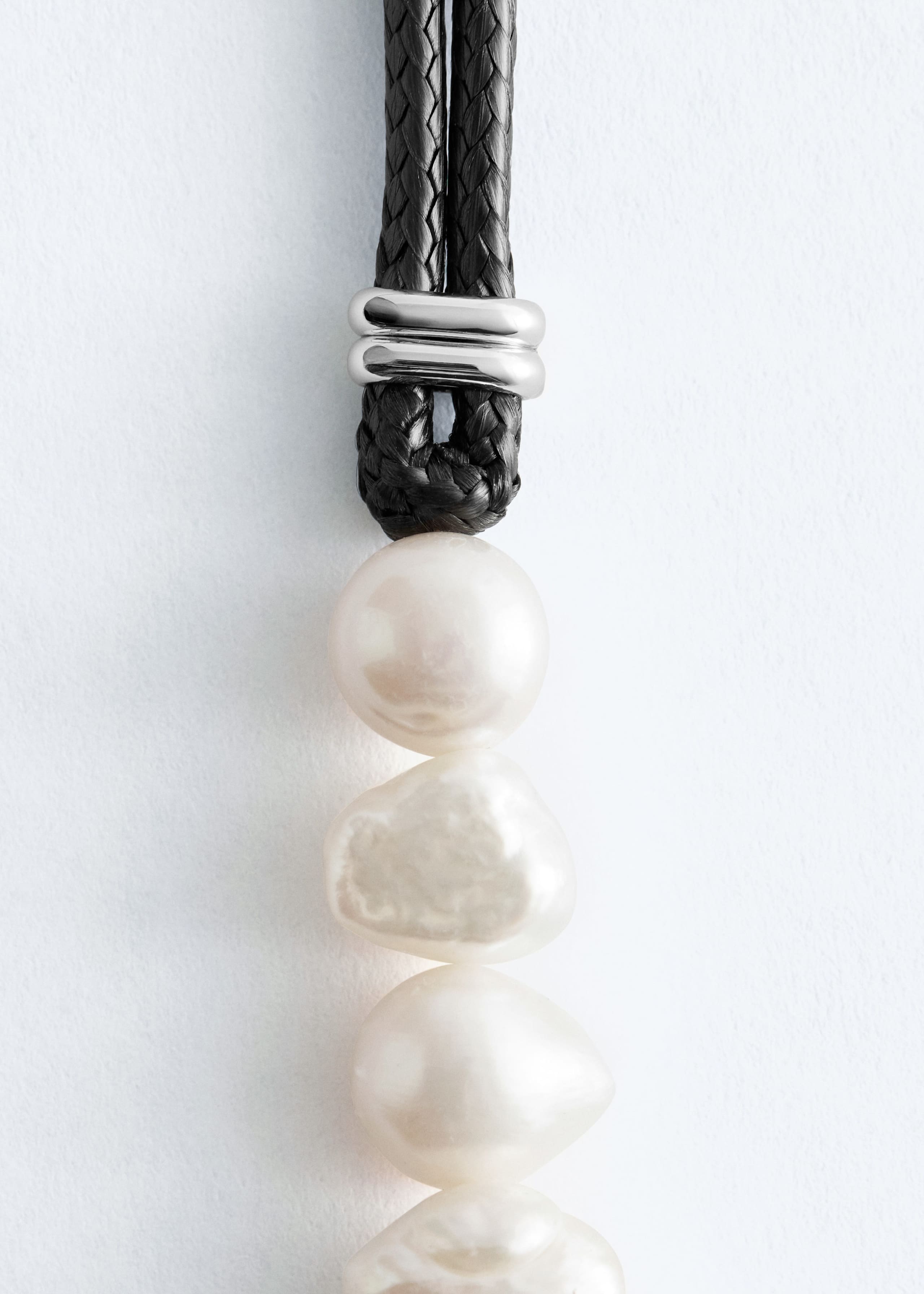 Image of Freshwater Pearl Cord Necklace
