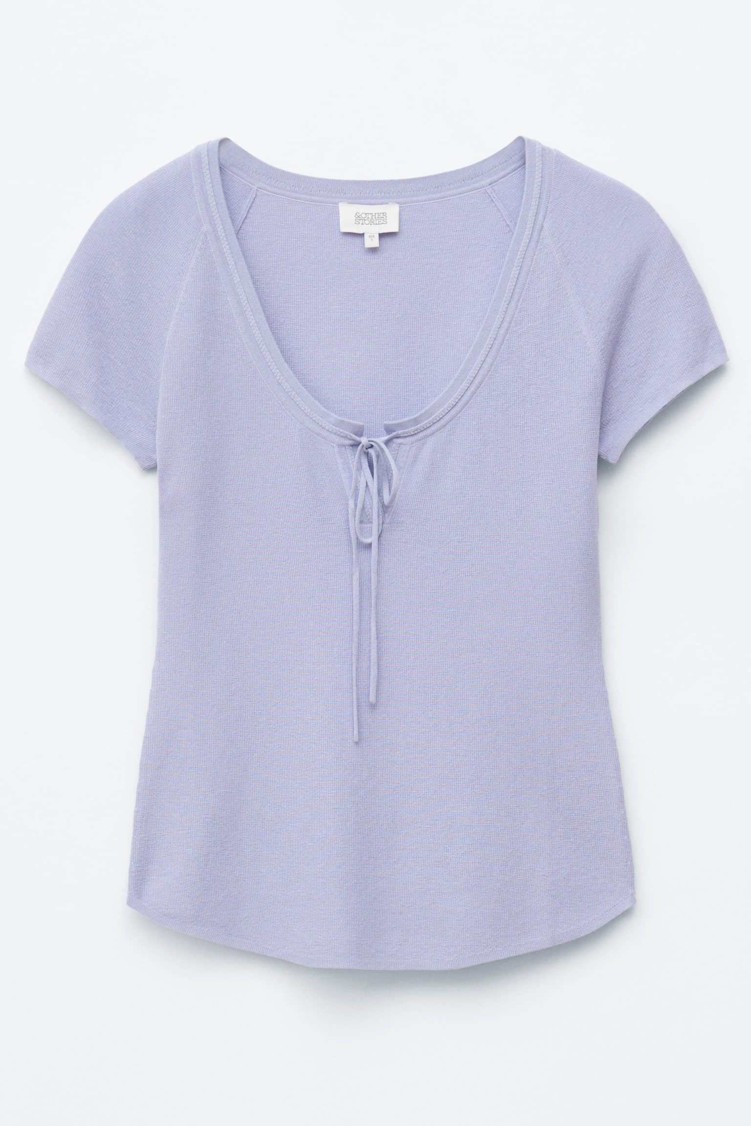 Camisola com atilhos à frente - Roxo/Preto - 2