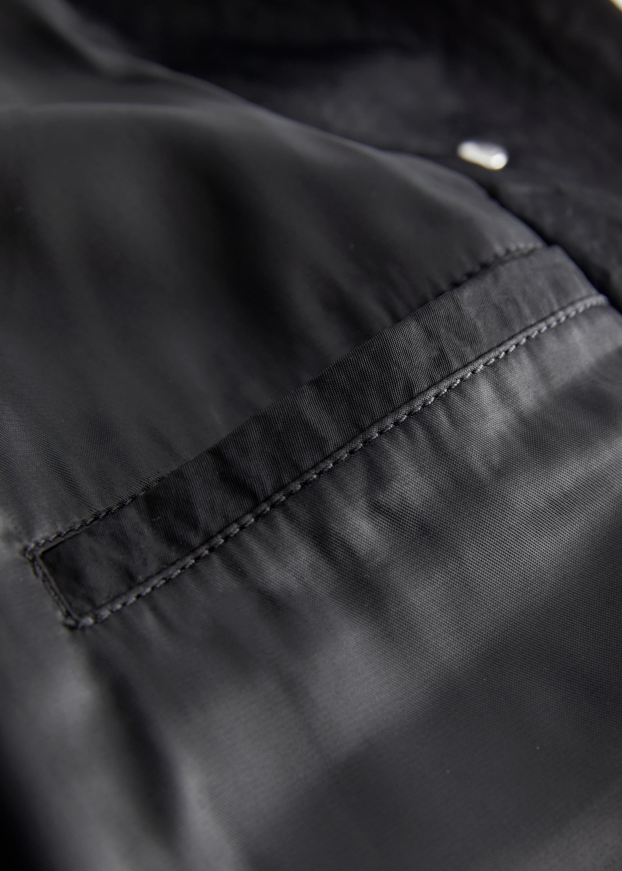 Näytä suurempi kuva: Drawstring Parka Coat - Musta - NAISET | H&M FI 3