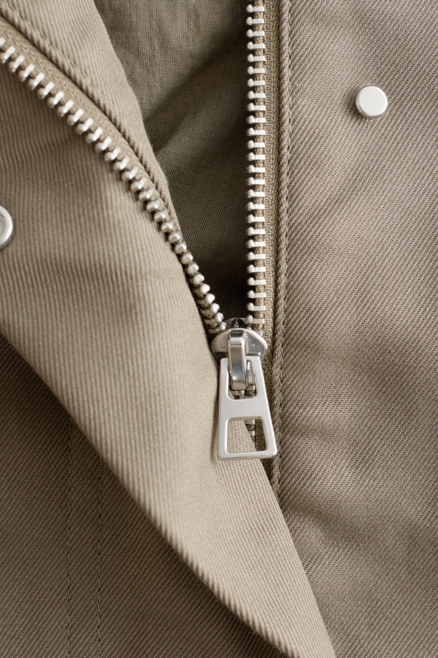 Giacca utility oversize con coulisse - Verde kaki/Marrone scuro/Giallo senape - 8