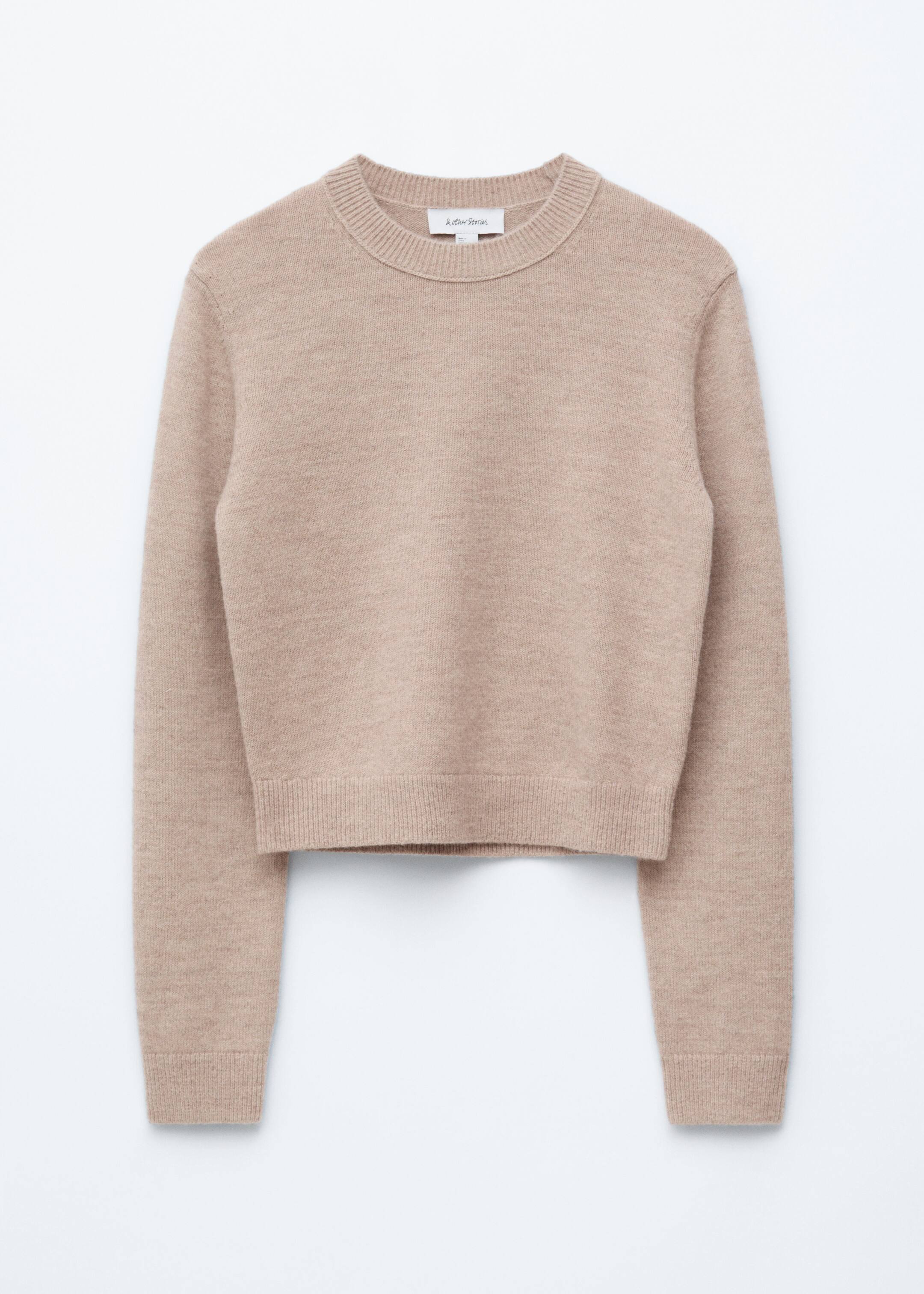 Преглед на по-голямо изображение: Плетен вълнен пуловер - Светъл сив меланж - ЖЕНИ | H&M BG 7