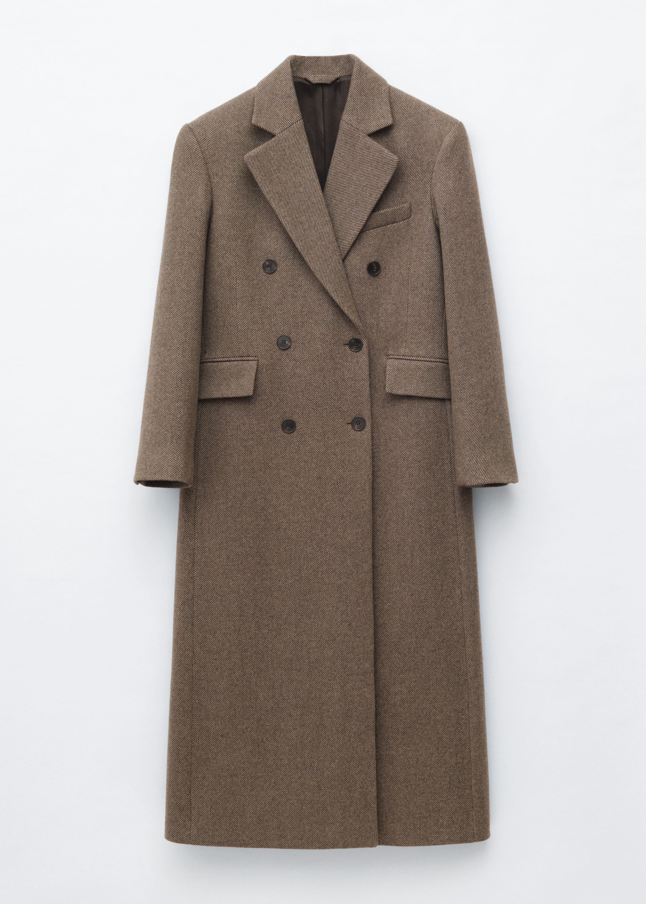 Manteau long en laine - Marron Clair - Still Life