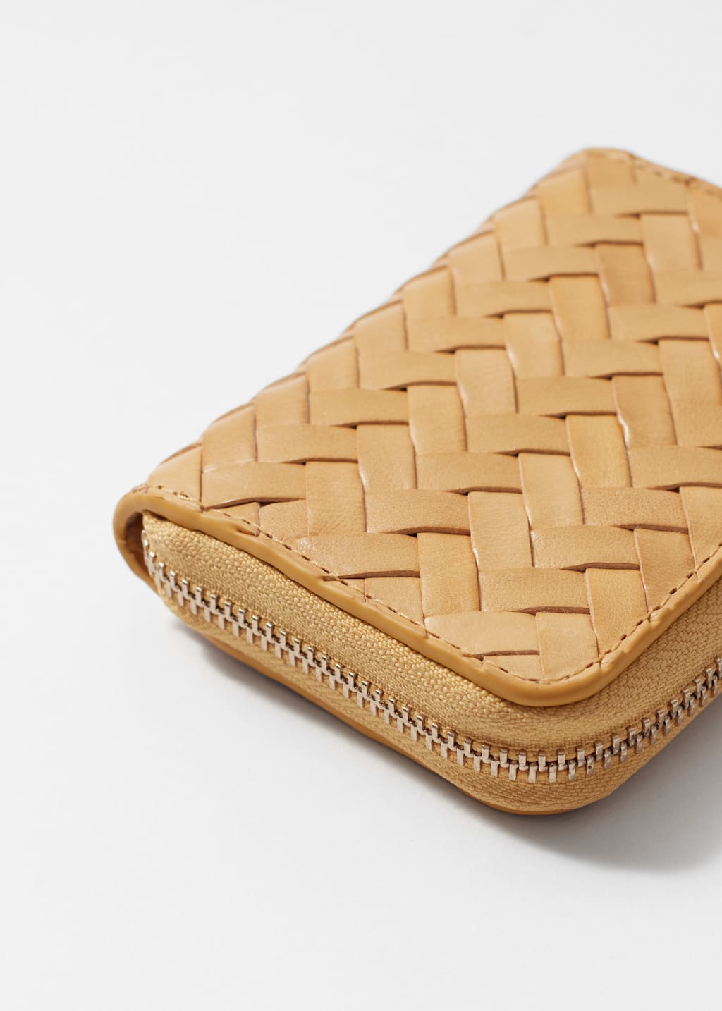 Image of Braided Leather Wallet