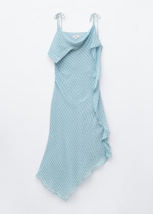 Blue/Checked