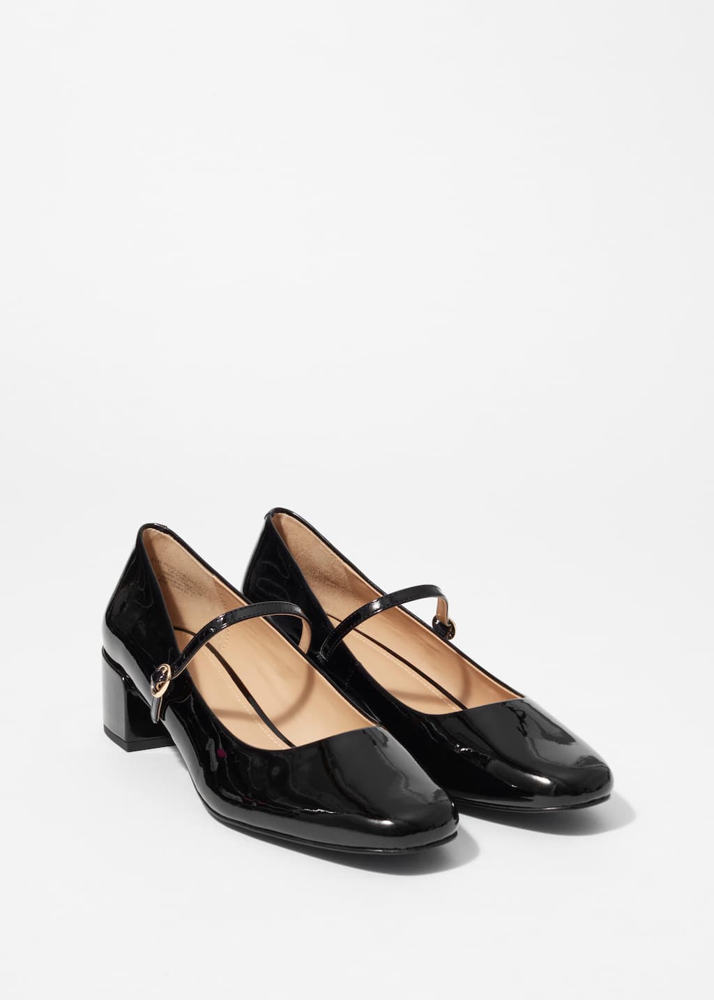 Image of Mary-Jane Leather Pumps