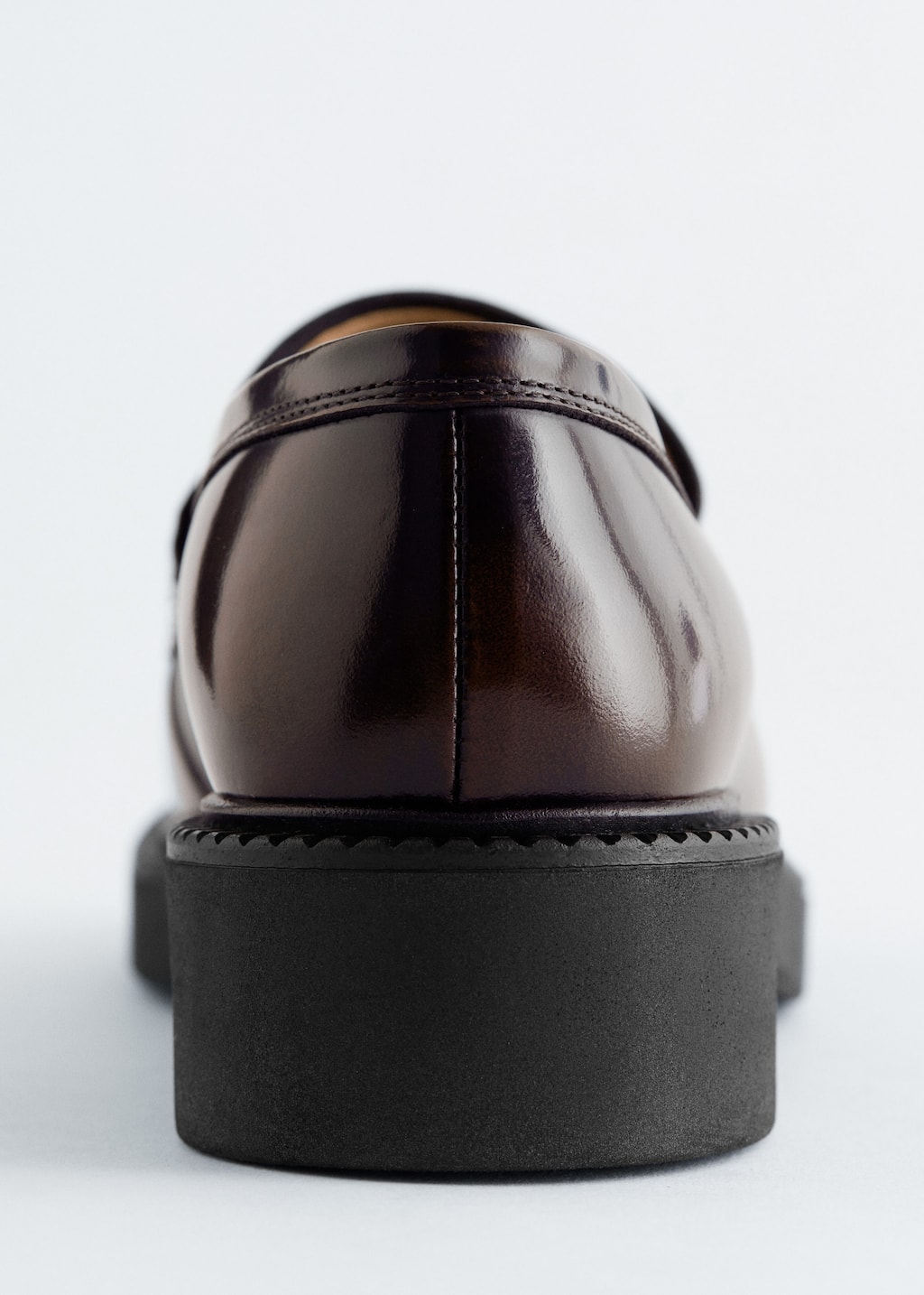 Image of Chunky Leather Loafers