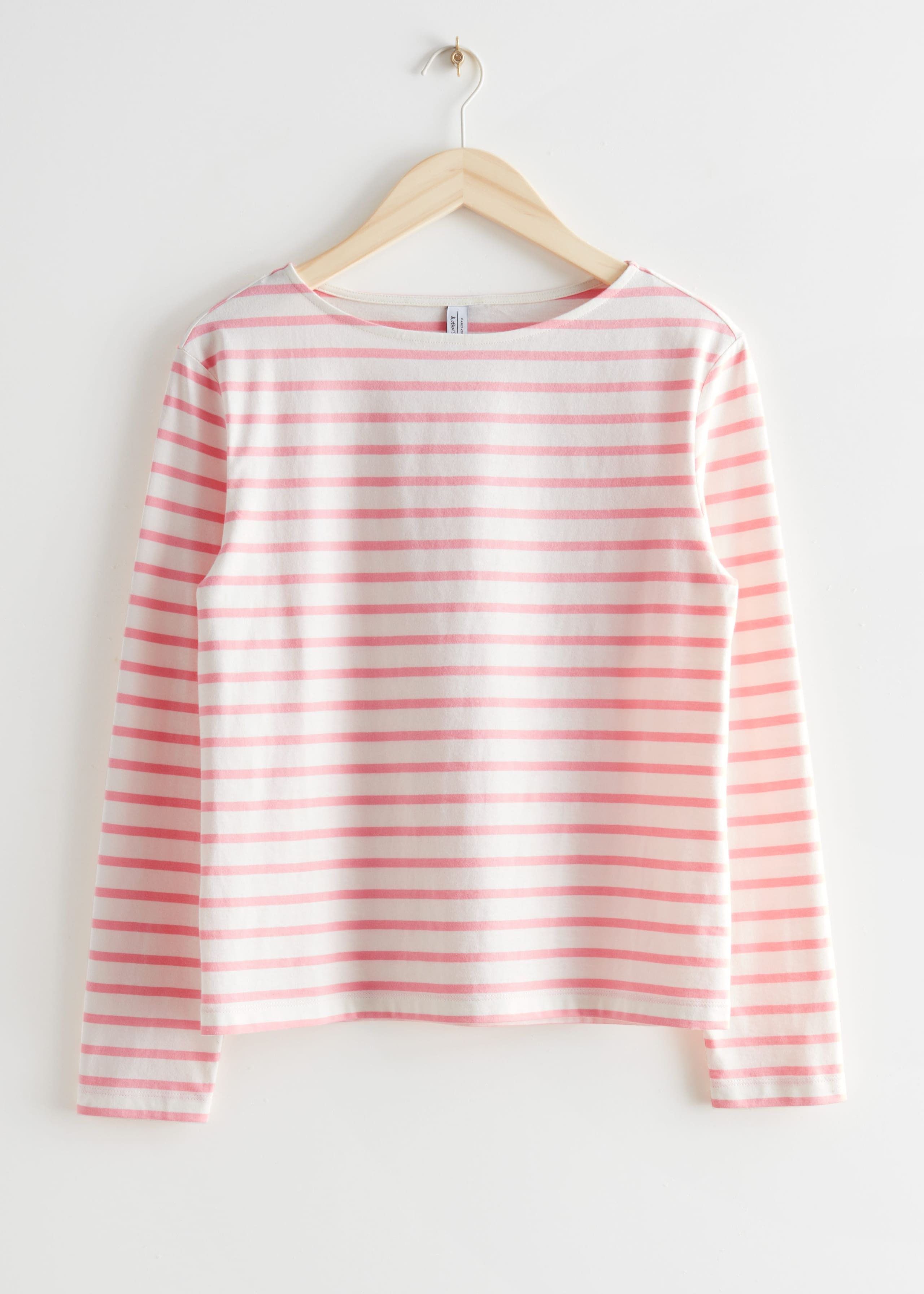 Breton Stripe Top - Purple/White Stripes - Still Life