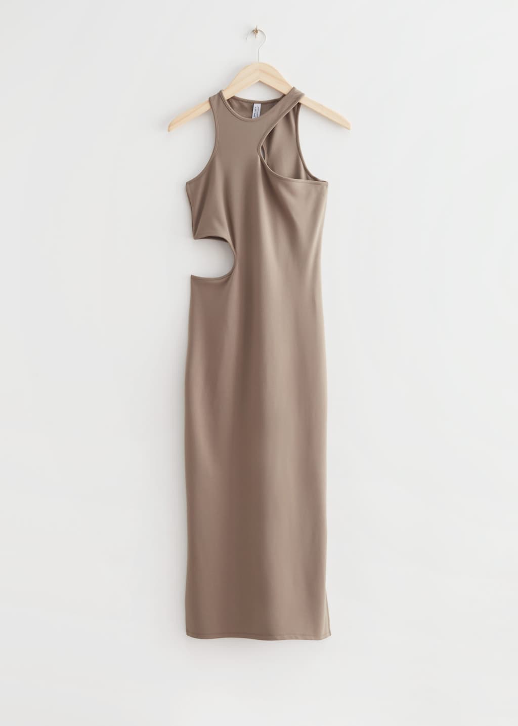 CutOut Midi Dress - Black - Bodegón