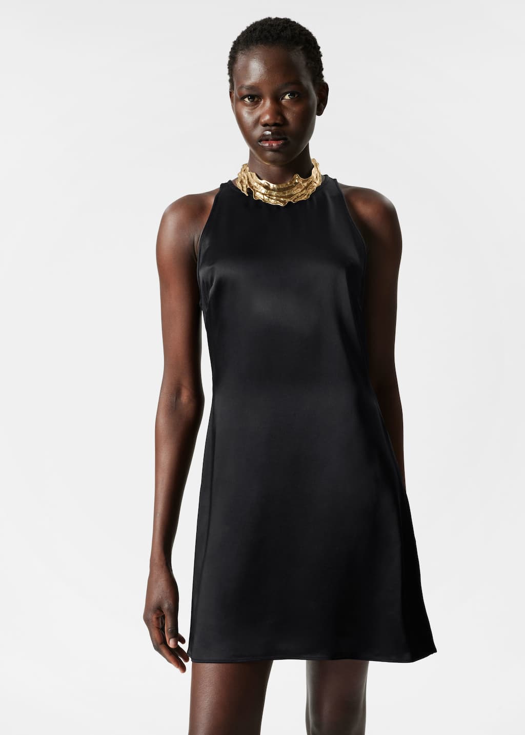 Image of Satin Mini Dress