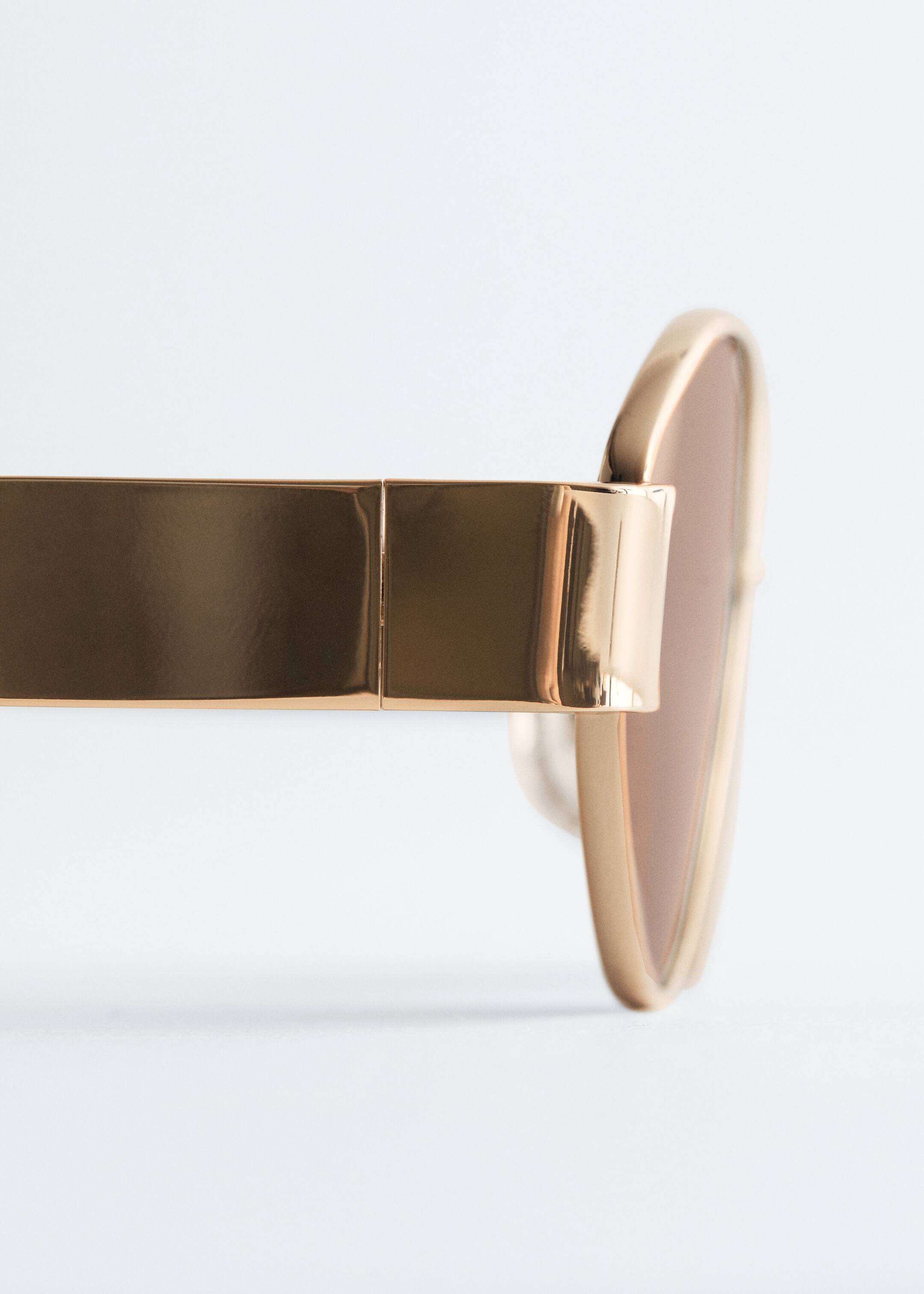 Agrandir l'image: Lunettes de soleil à monture ovale métallique - Doré/Brun - FEMME | H&M FR 6