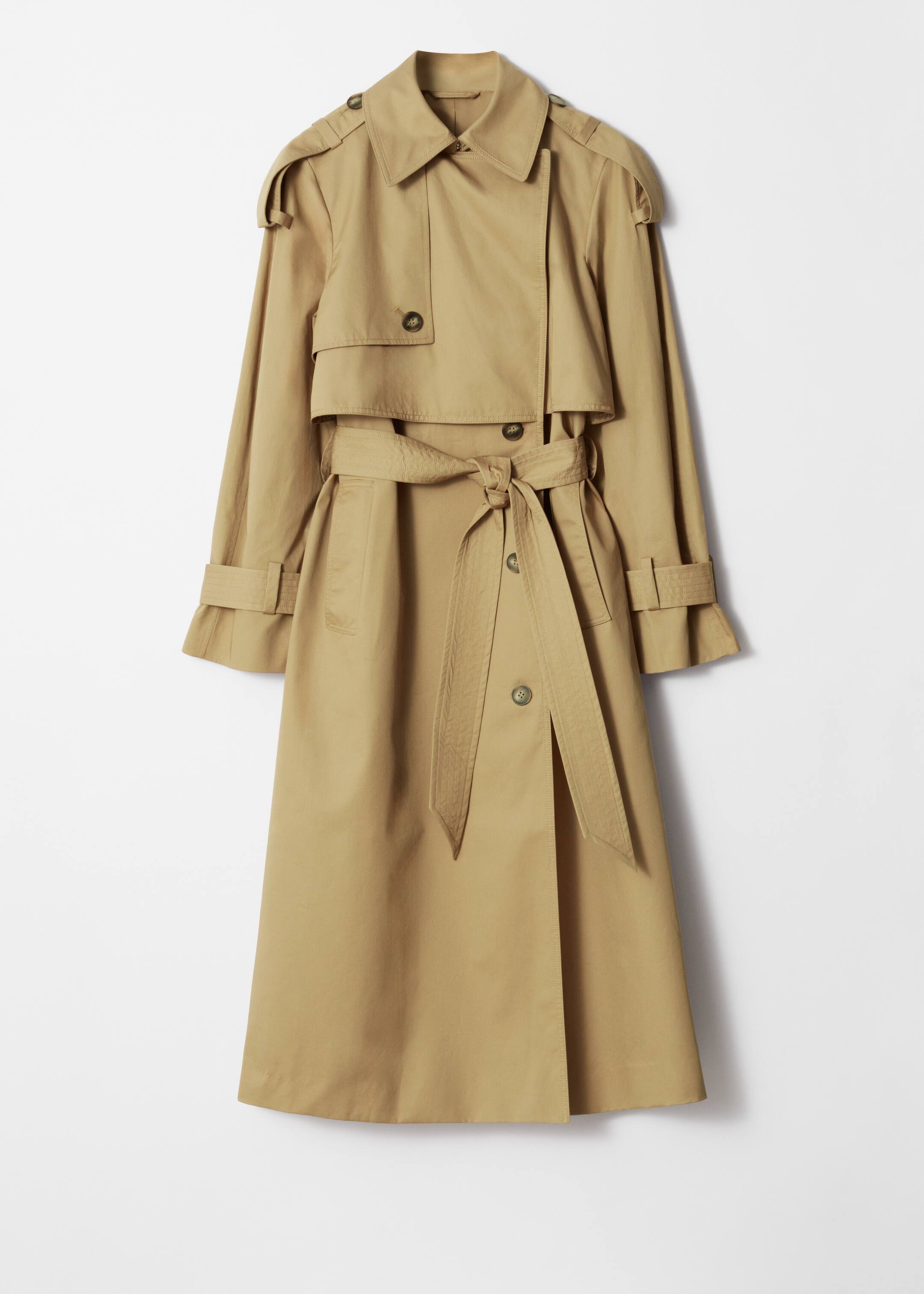 Agrandir l'image: Trench-coat ceinturé - Kaki - FEMME | H&M CH 3