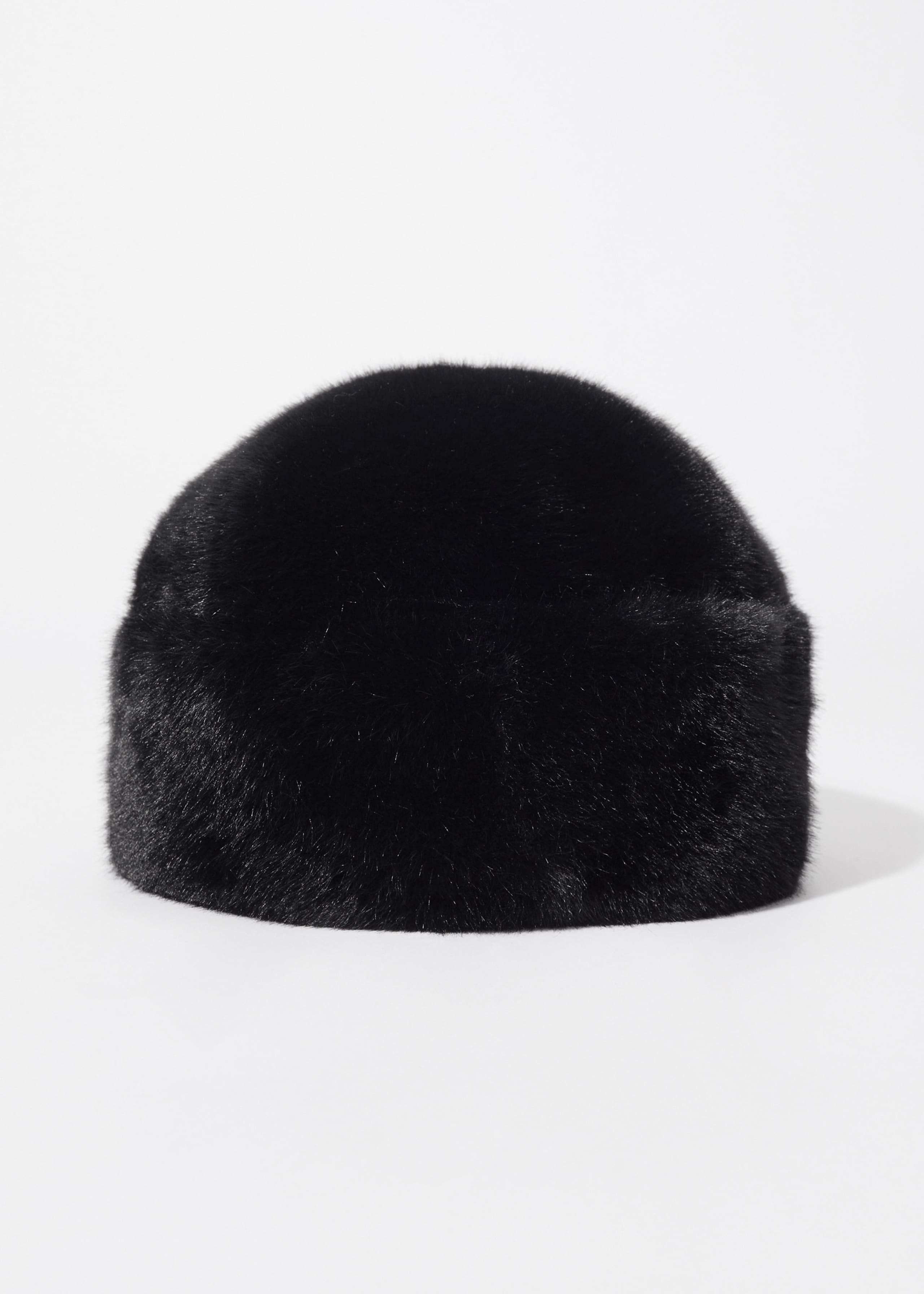 Chapeau en fausse fourrure - Ivoire - Still Life
