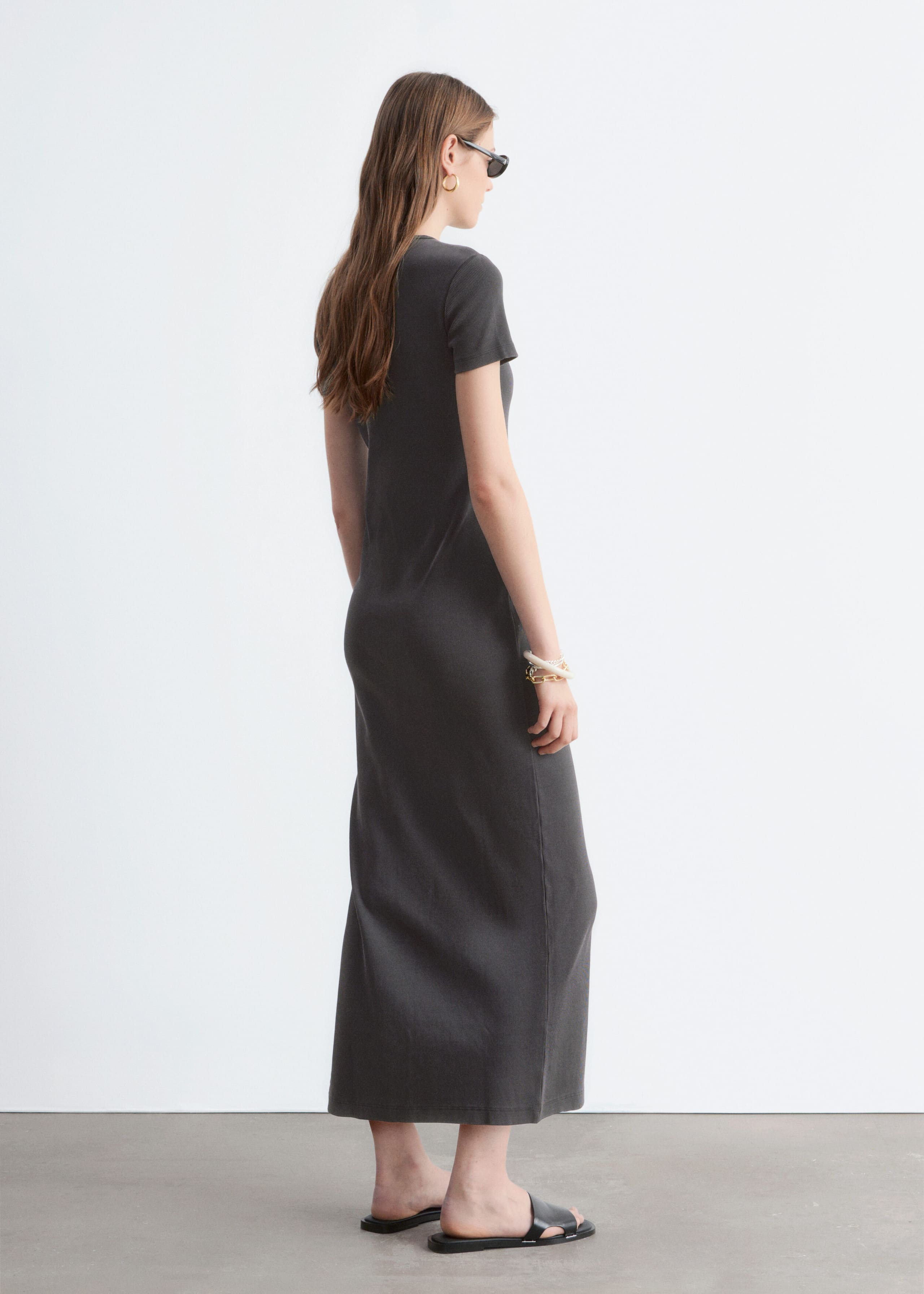 Image of Midi Jersey Dress